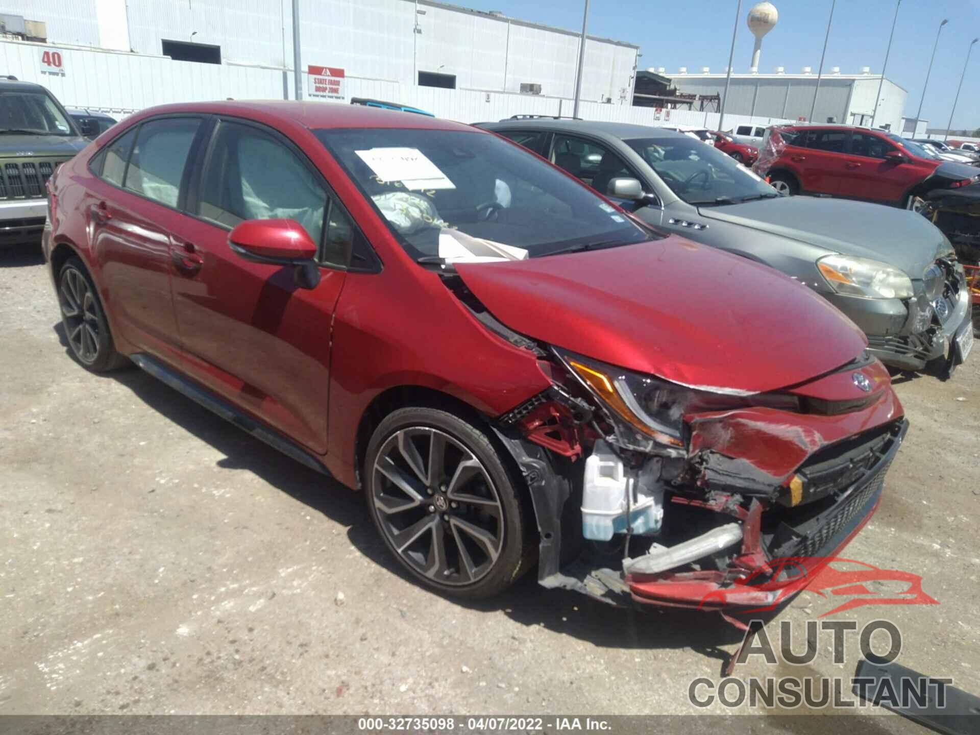 TOYOTA COROLLA 2020 - JTDS4RCE0LJ005030