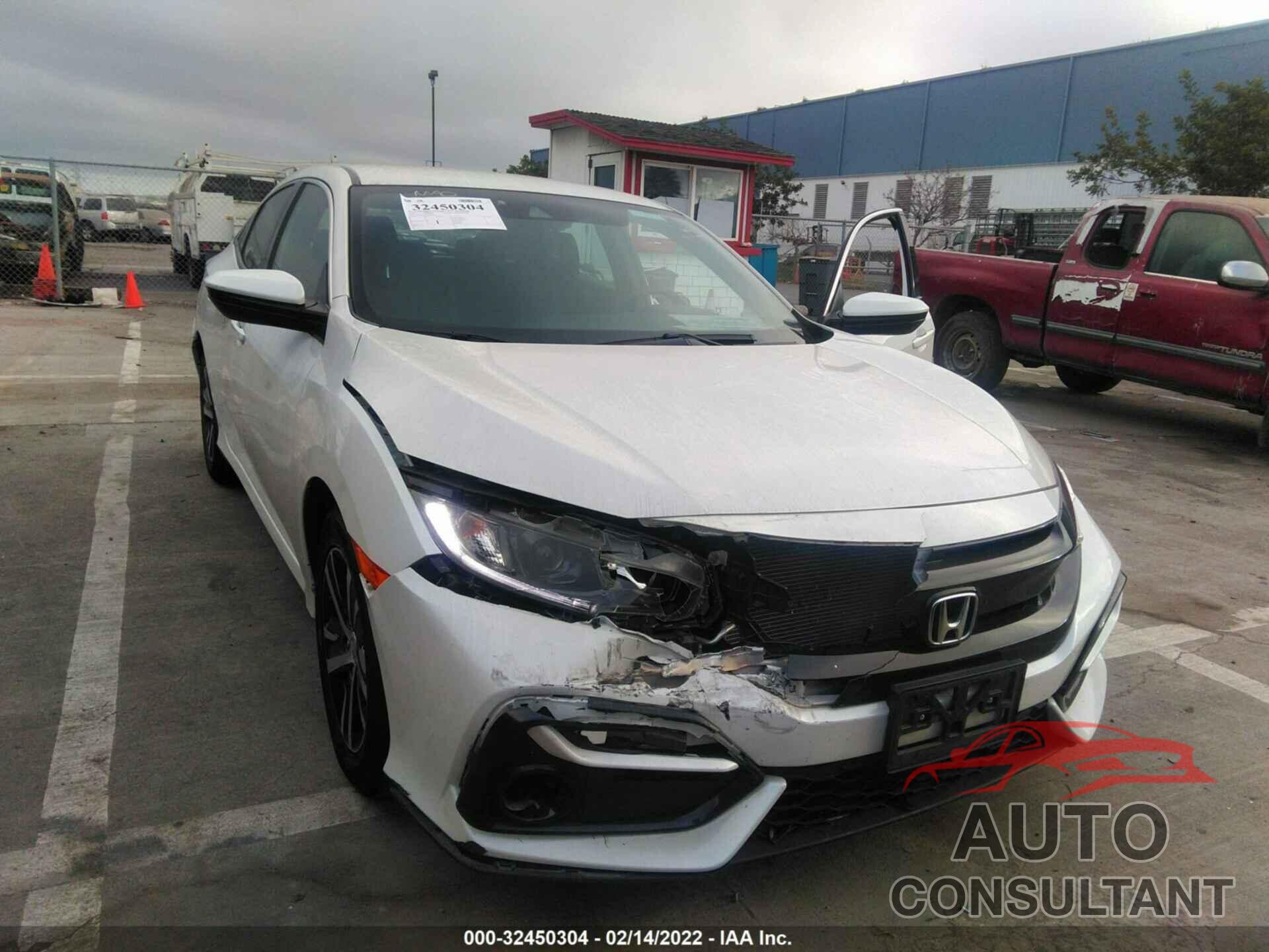 HONDA CIVIC HATCHBACK 2020 - SHHFK7H39LU416712