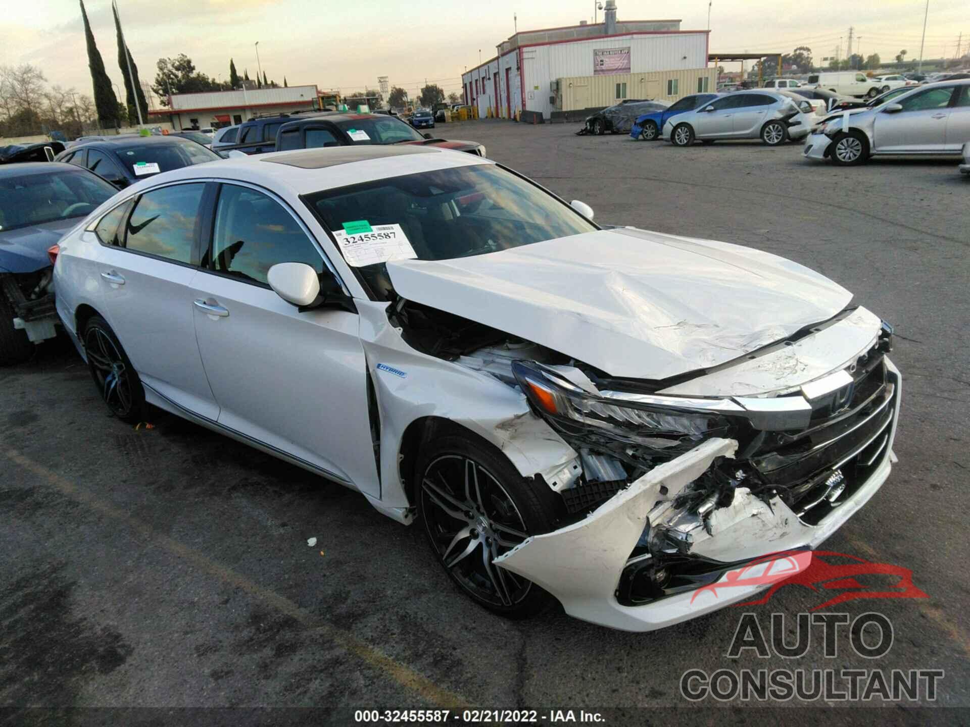 HONDA ACCORD HYBRID 2021 - 1HGCV3F97MA006501