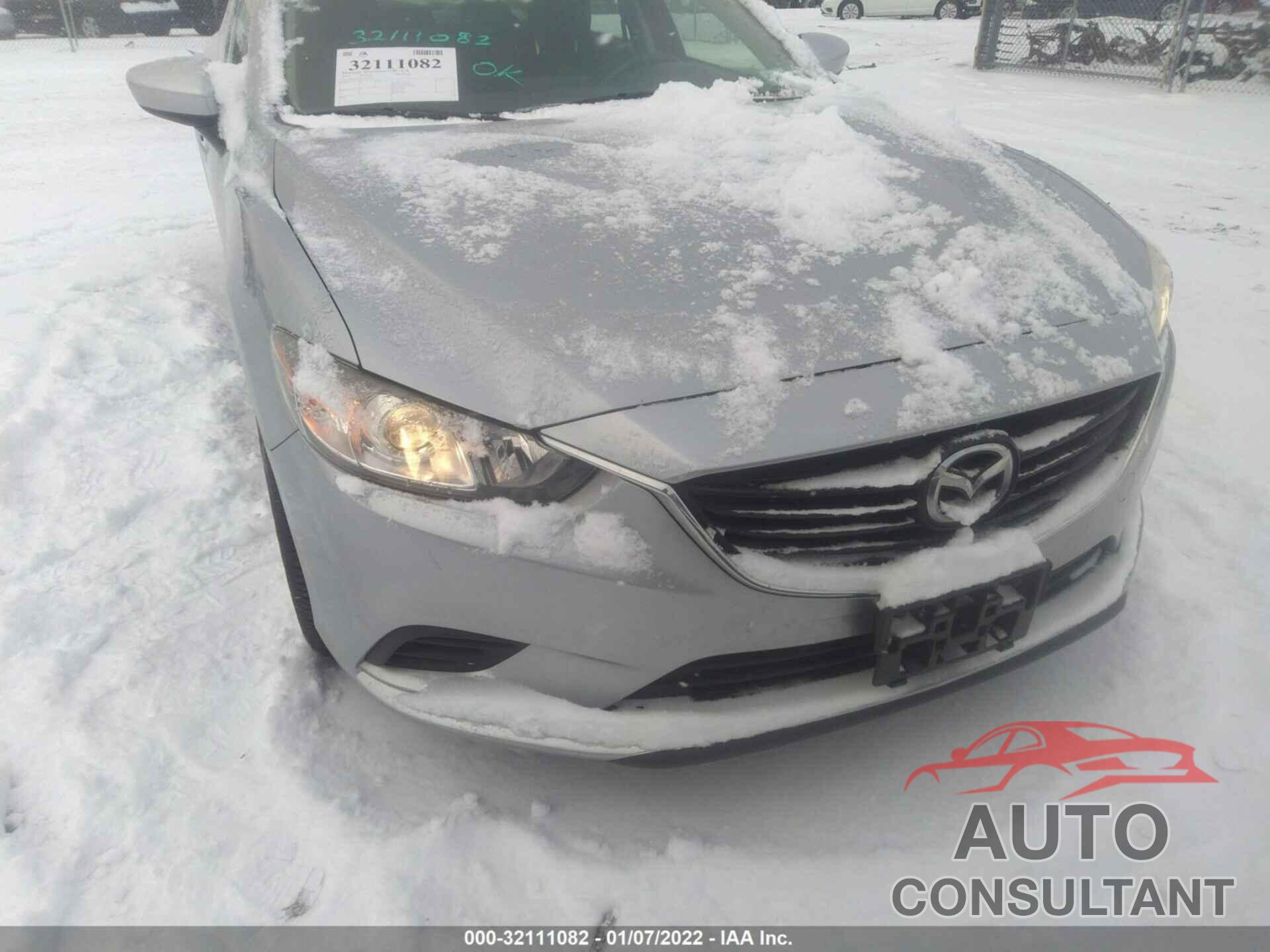 MAZDA MAZDA6 2016 - JM1GJ1U55G1458340