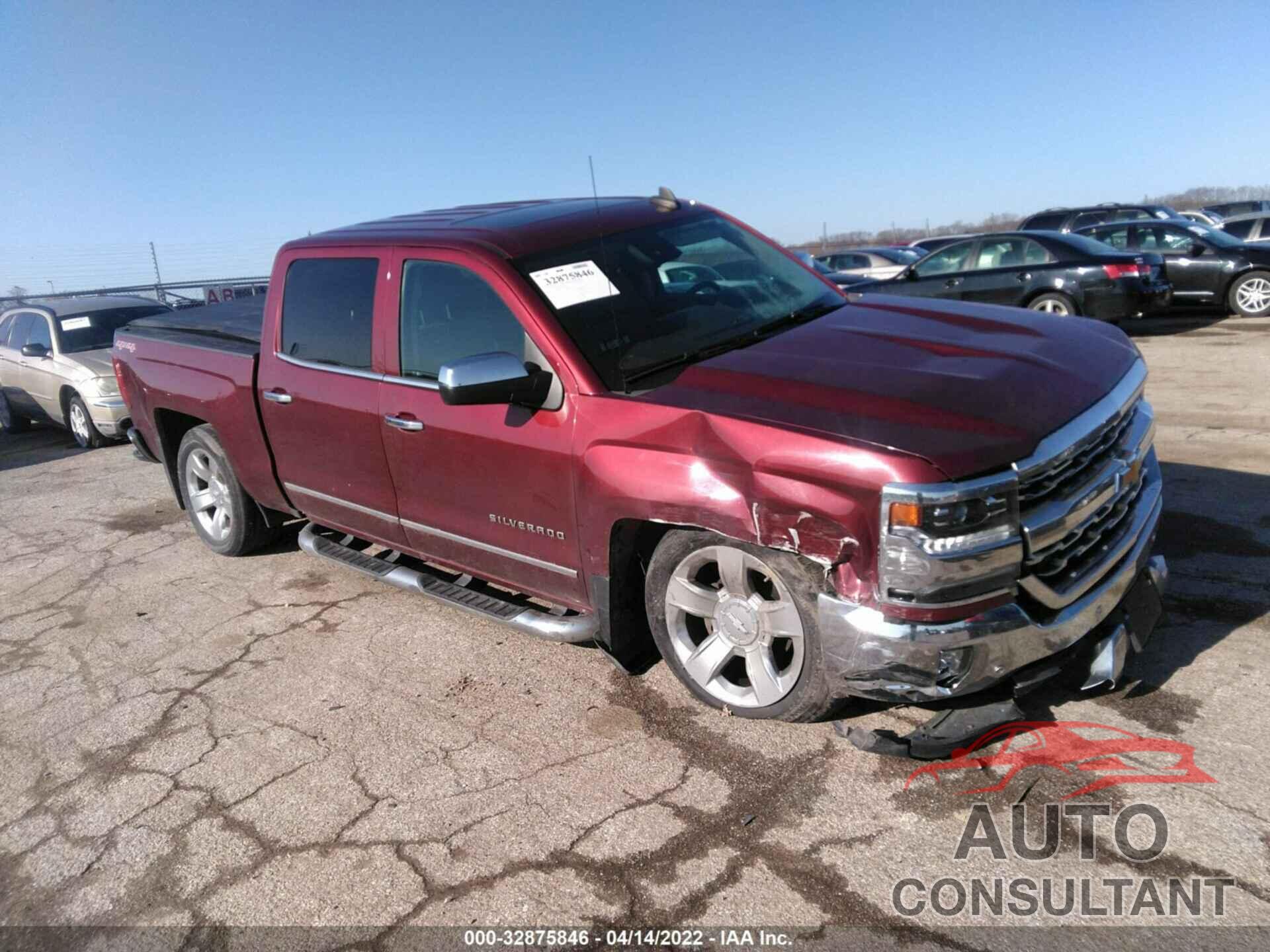 CHEVROLET SILVERADO 1500 2017 - 3GCUKSEC1HG345085