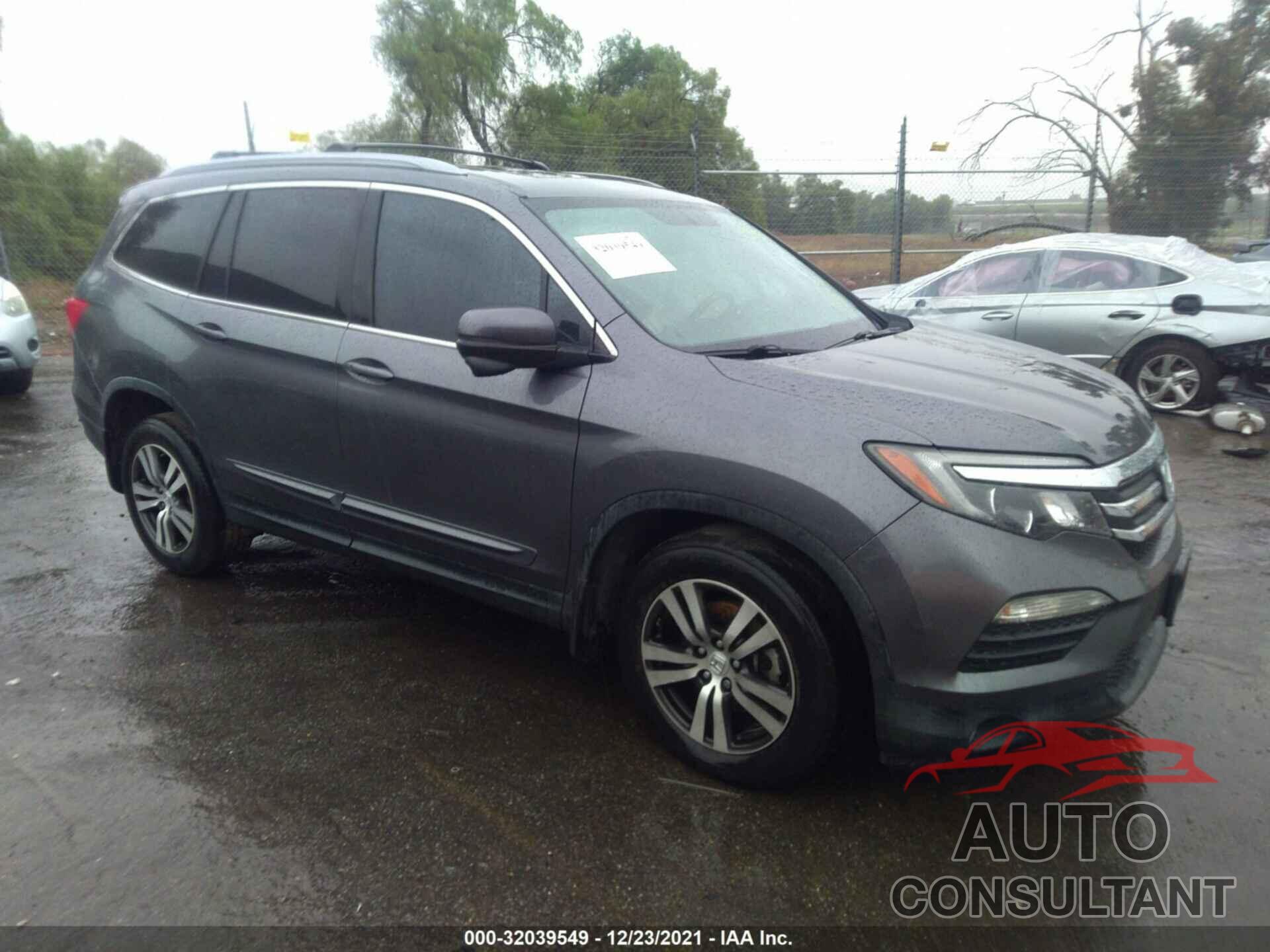 HONDA PILOT 2016 - 5FNYF5H88GB022073