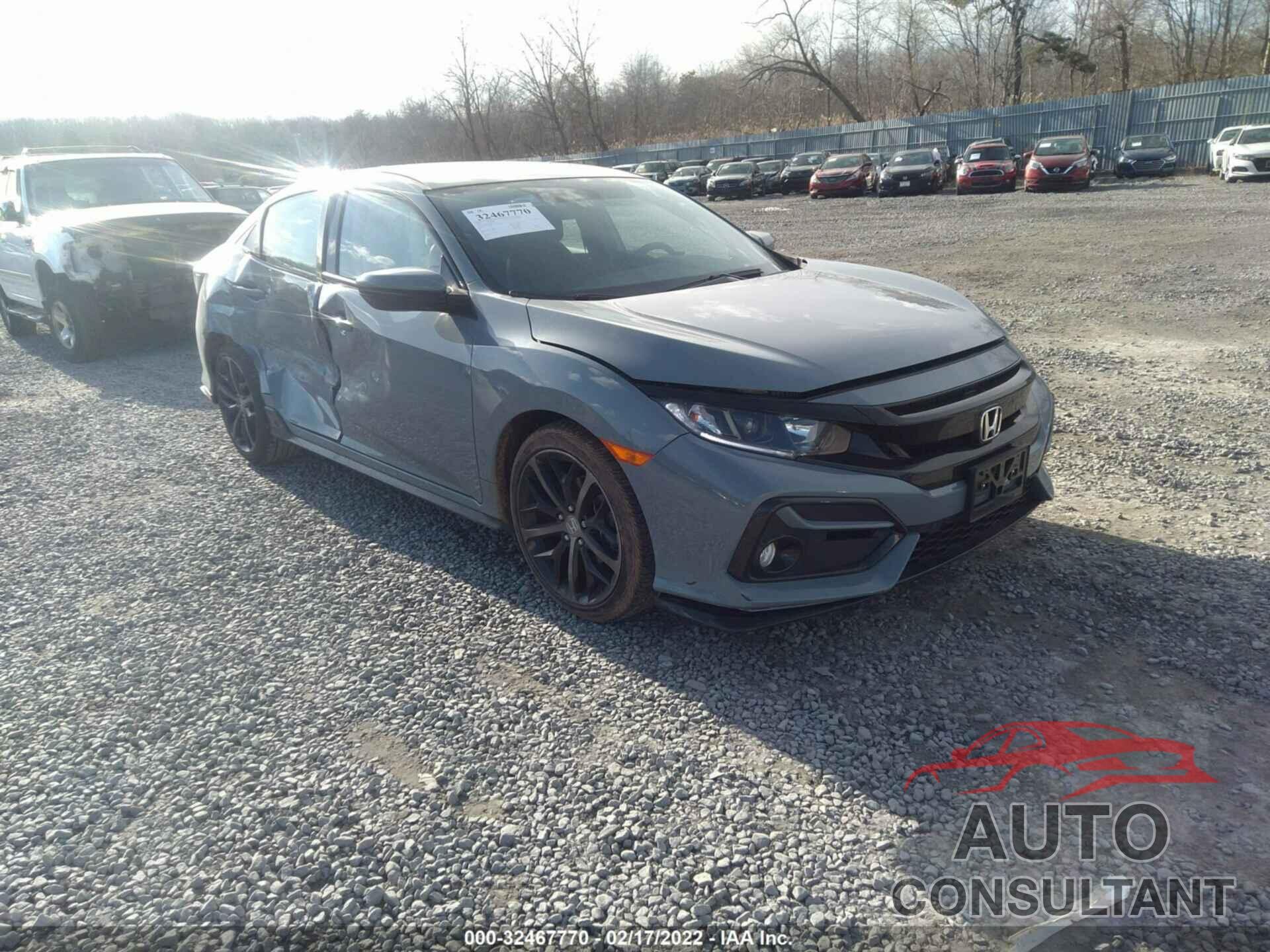HONDA CIVIC HATCHBACK 2021 - SHHFK7H46MU419254