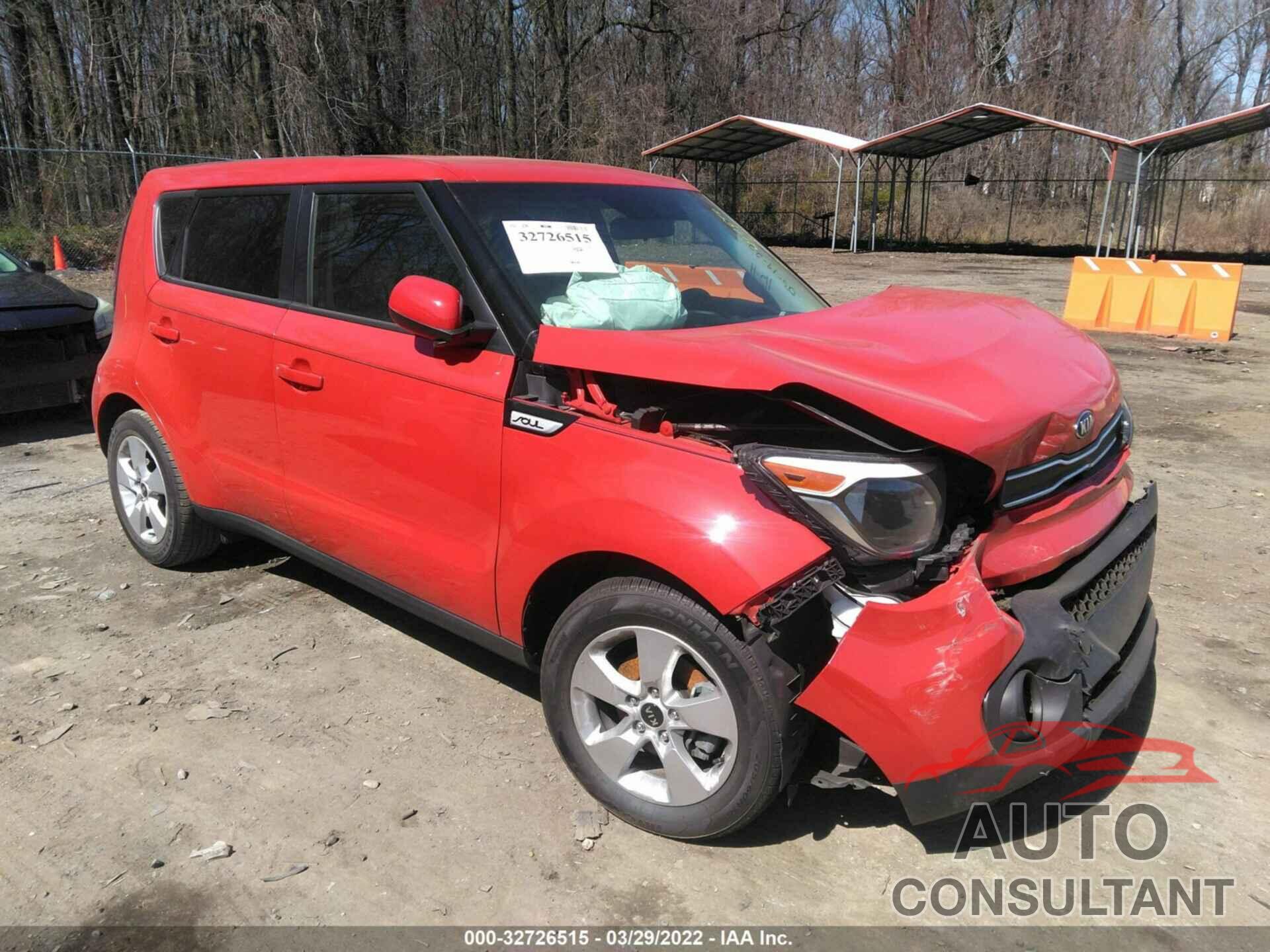KIA SOUL 2019 - KNDJN2A23K7660397