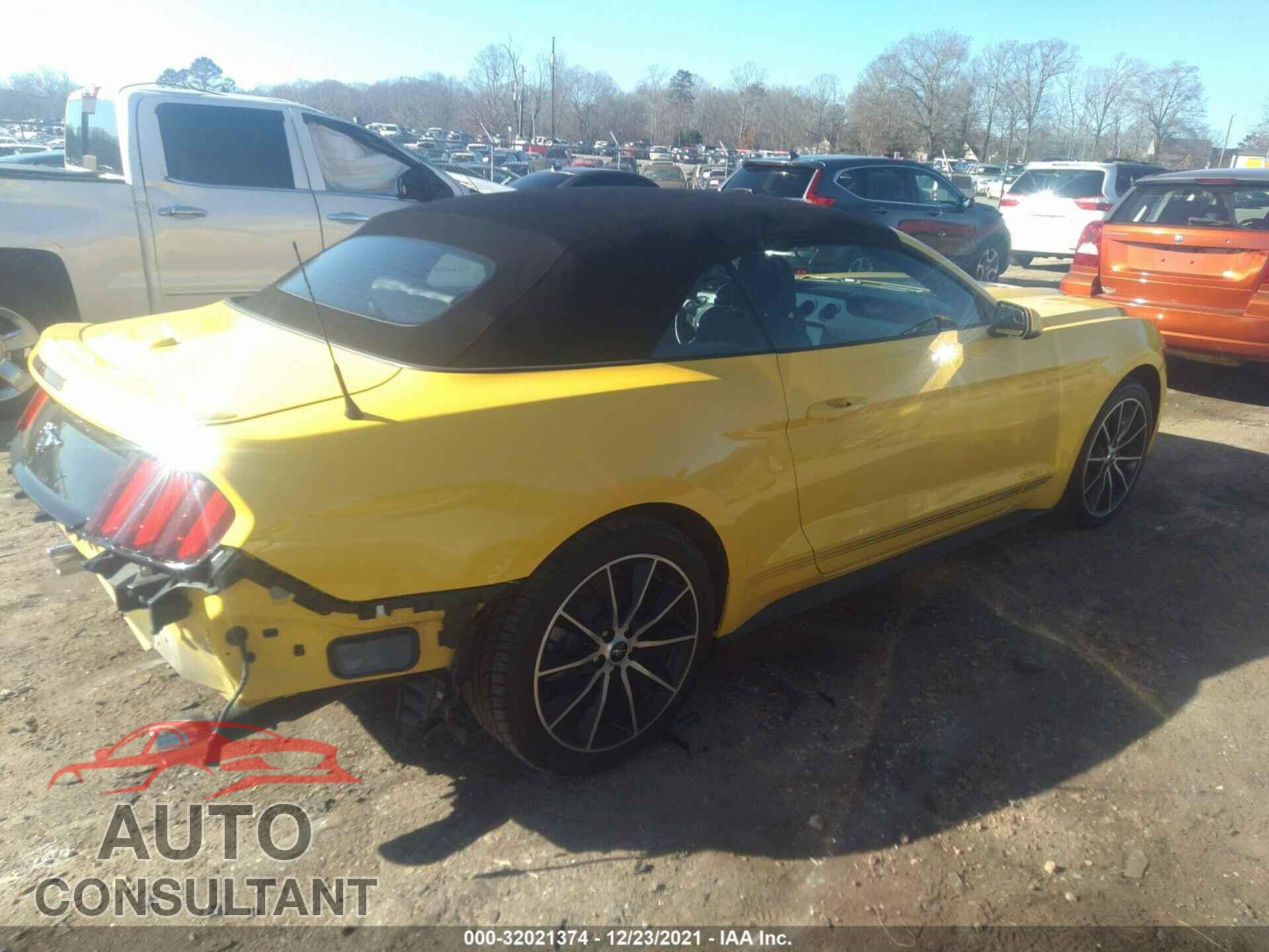 FORD MUSTANG 2017 - 1FATP8UH2H5267619