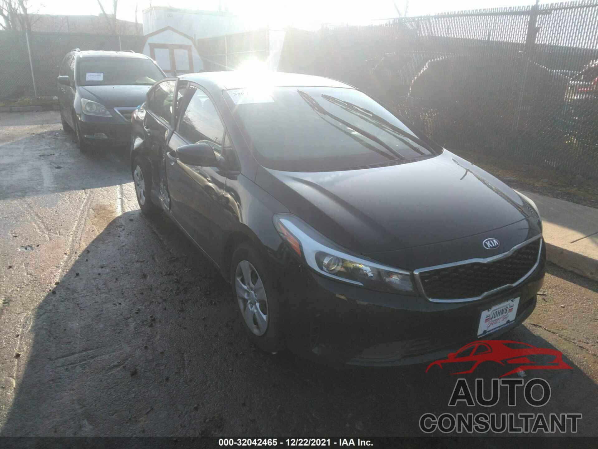 KIA FORTE 2017 - 3KPFL4A78HE064844