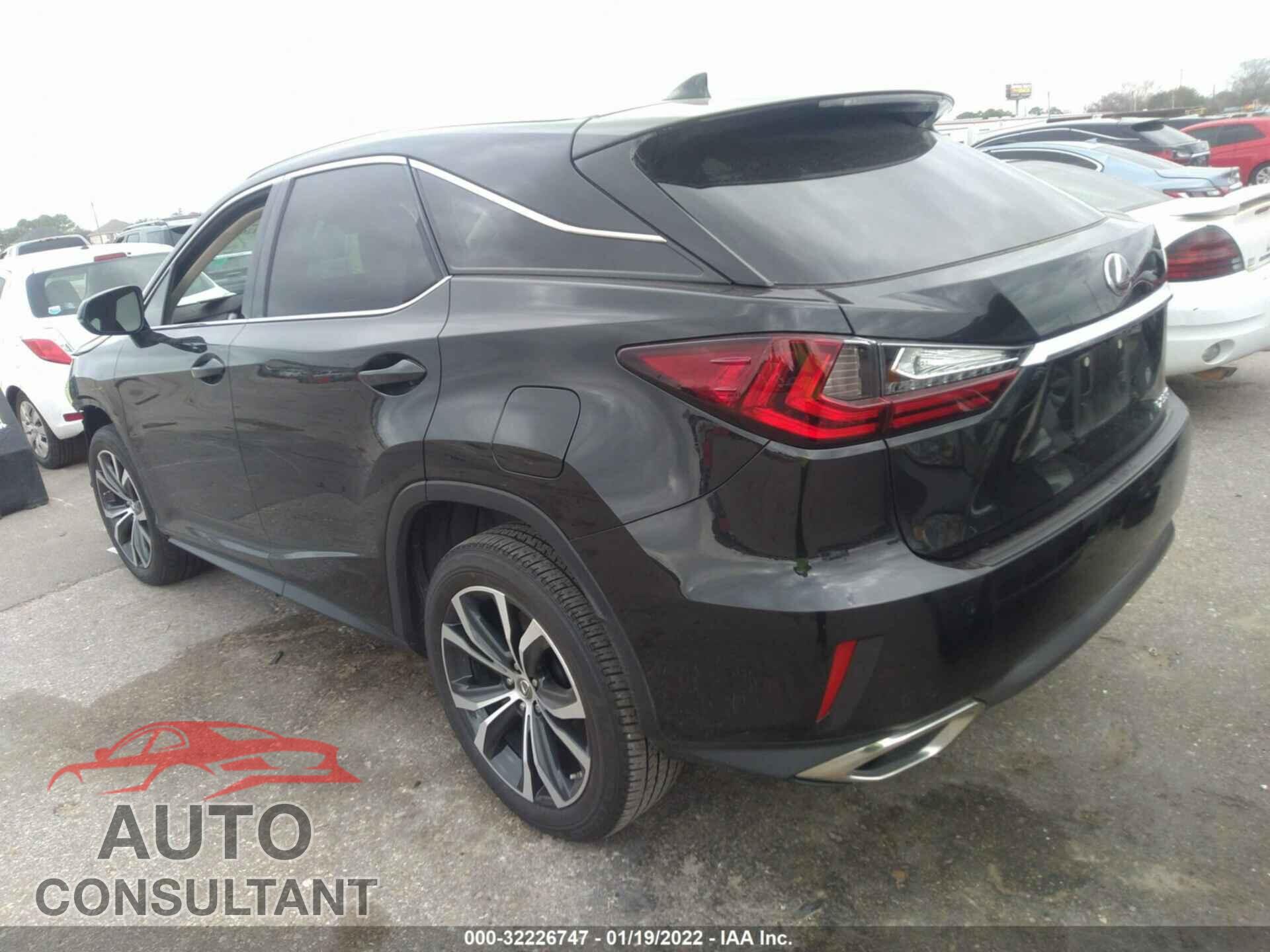 LEXUS RX 2017 - 2T2ZZMCA1HC082469