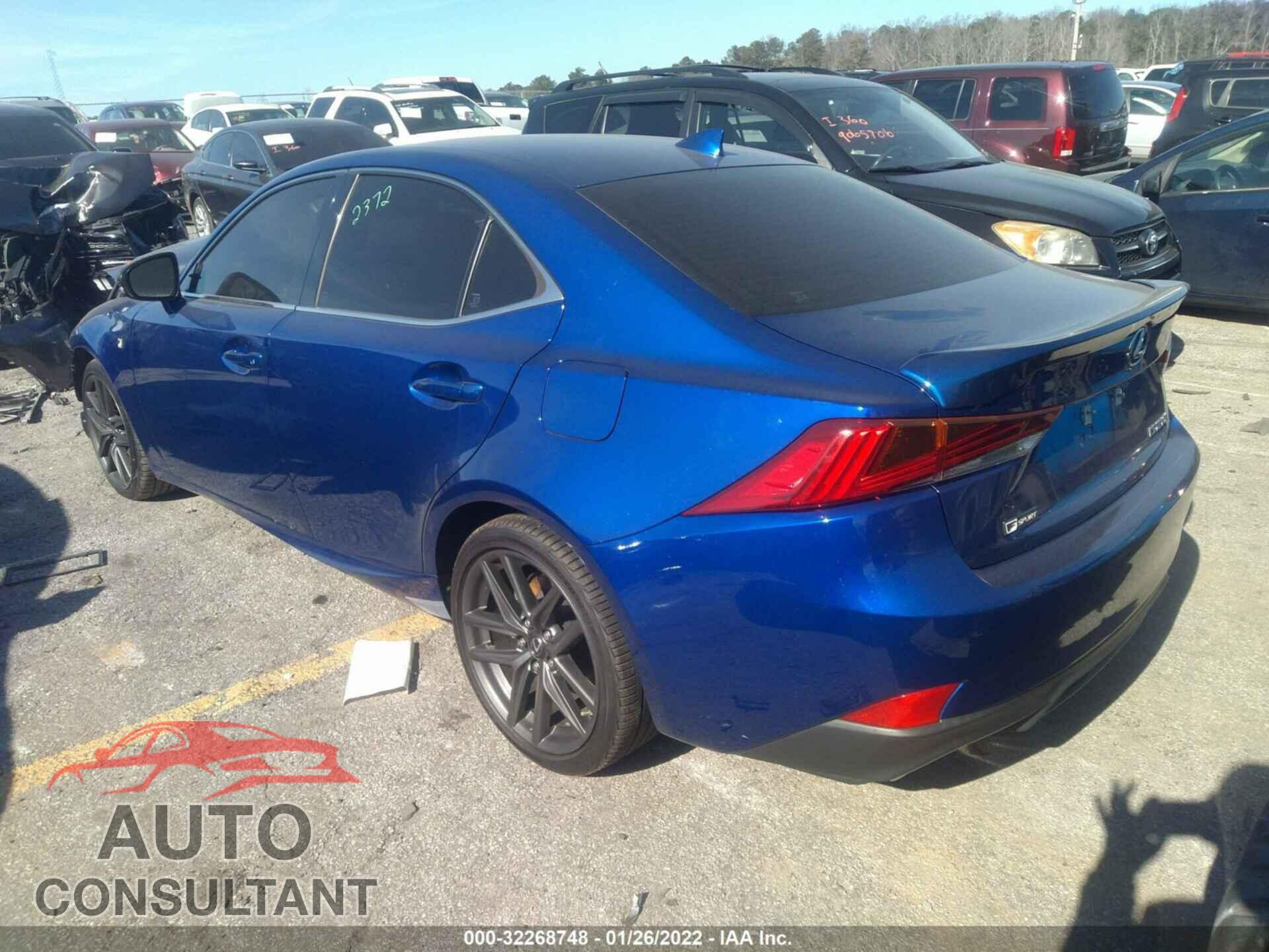 LEXUS IS 2017 - JTHBA1D24H5060982