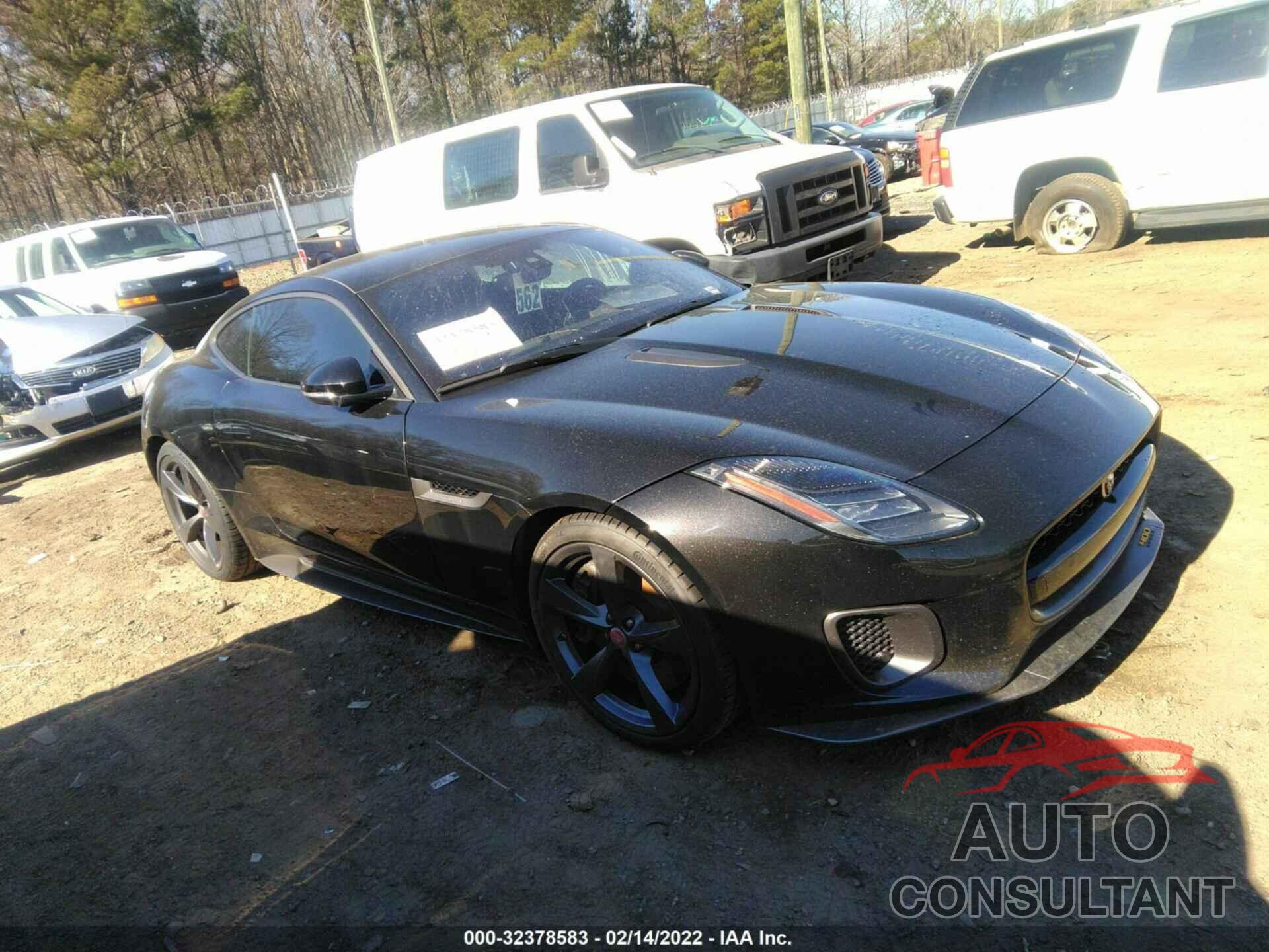 JAGUAR F-TYPE 2018 - SAJDF1GV6JCK50335