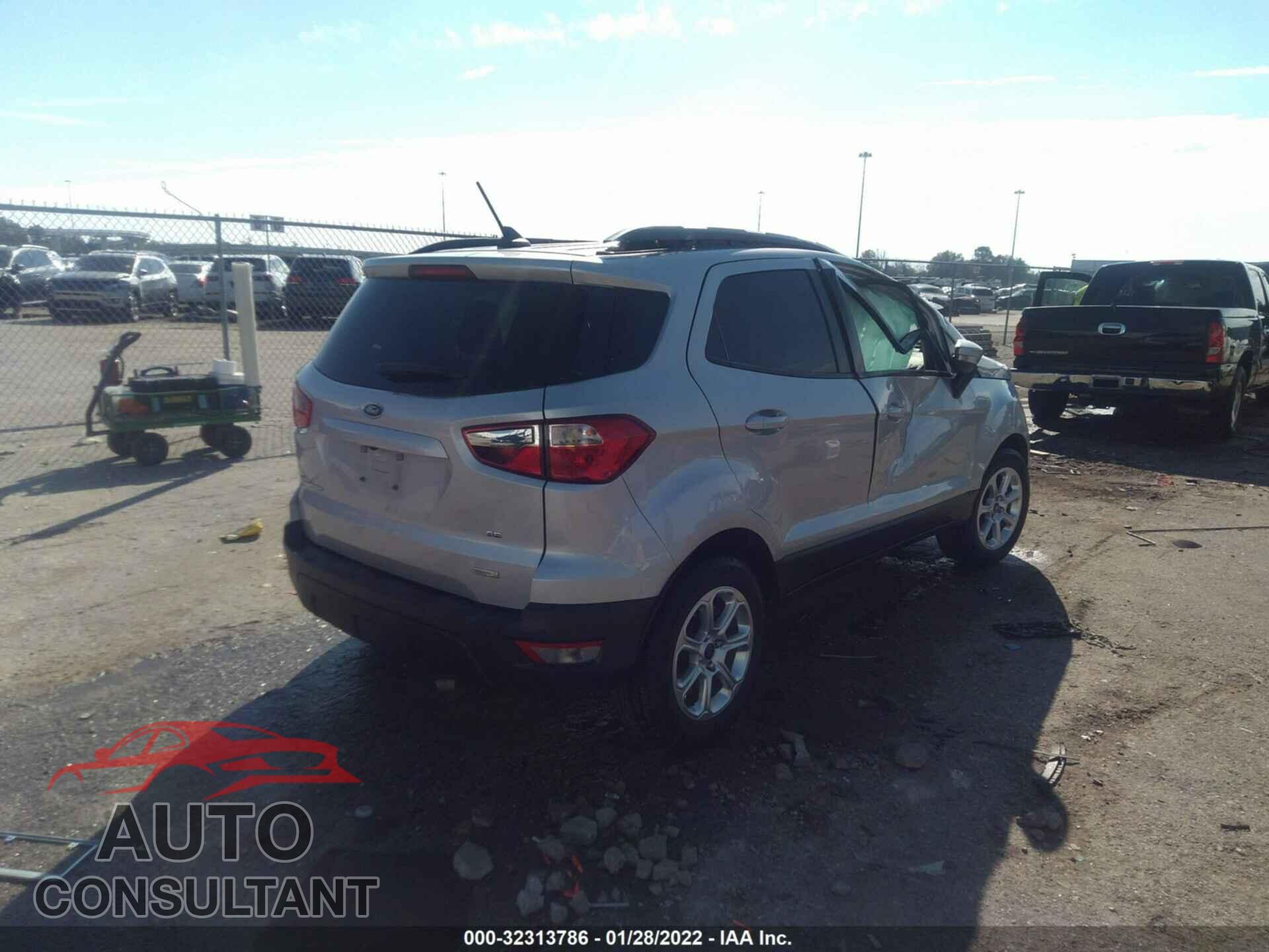 FORD ECOSPORT 2020 - MAJ3S2GE2LC333202