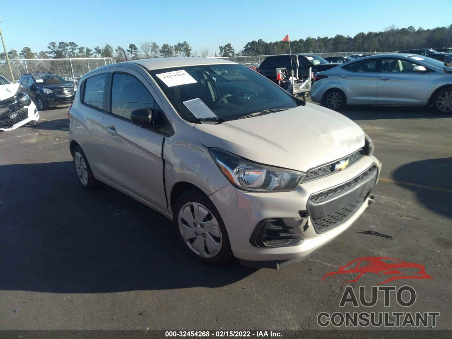 CHEVROLET SPARK 2017 - KL8CB6SA6HC707039