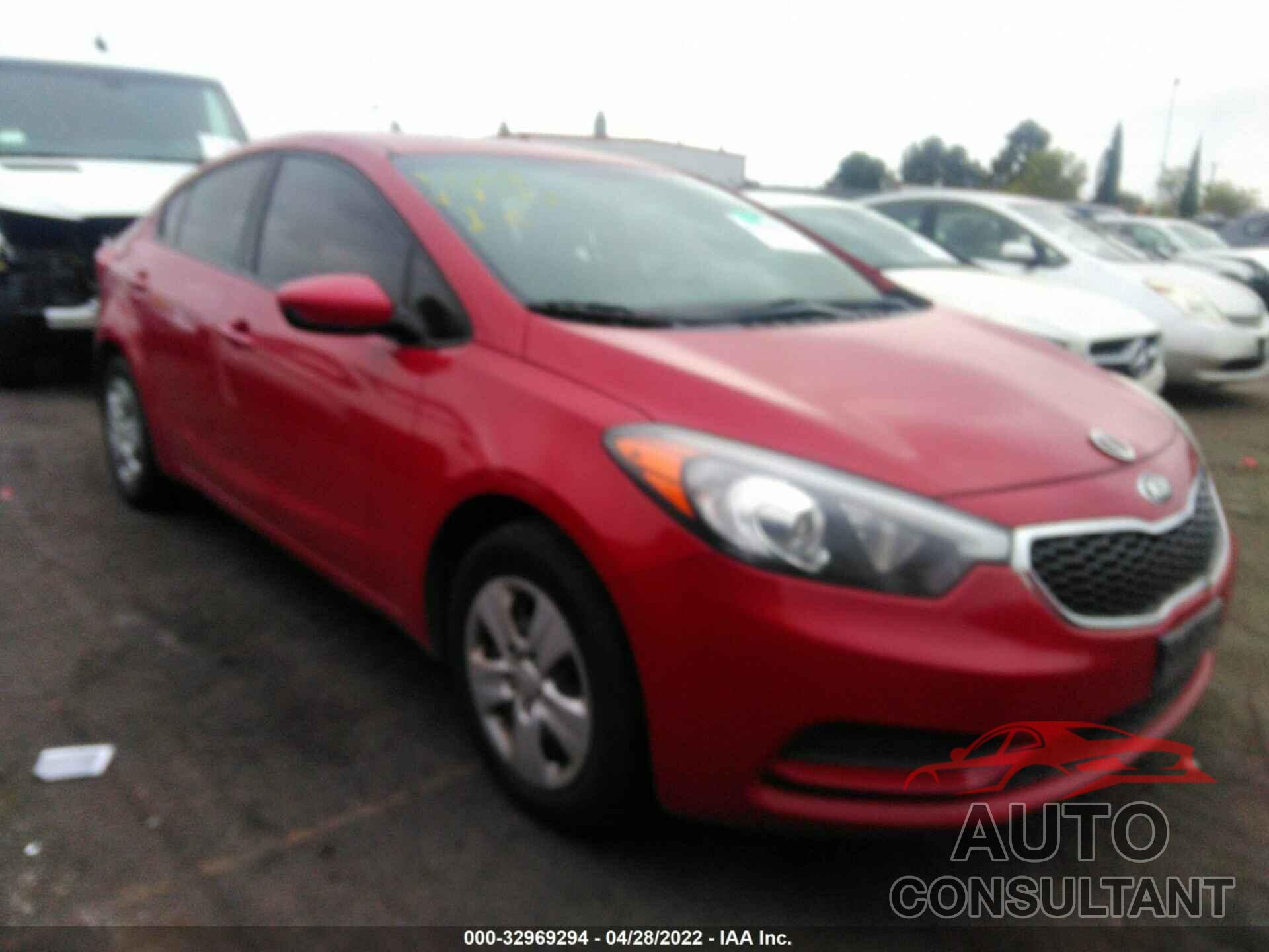 KIA FORTE 2016 - KNAFK4A69G5613288