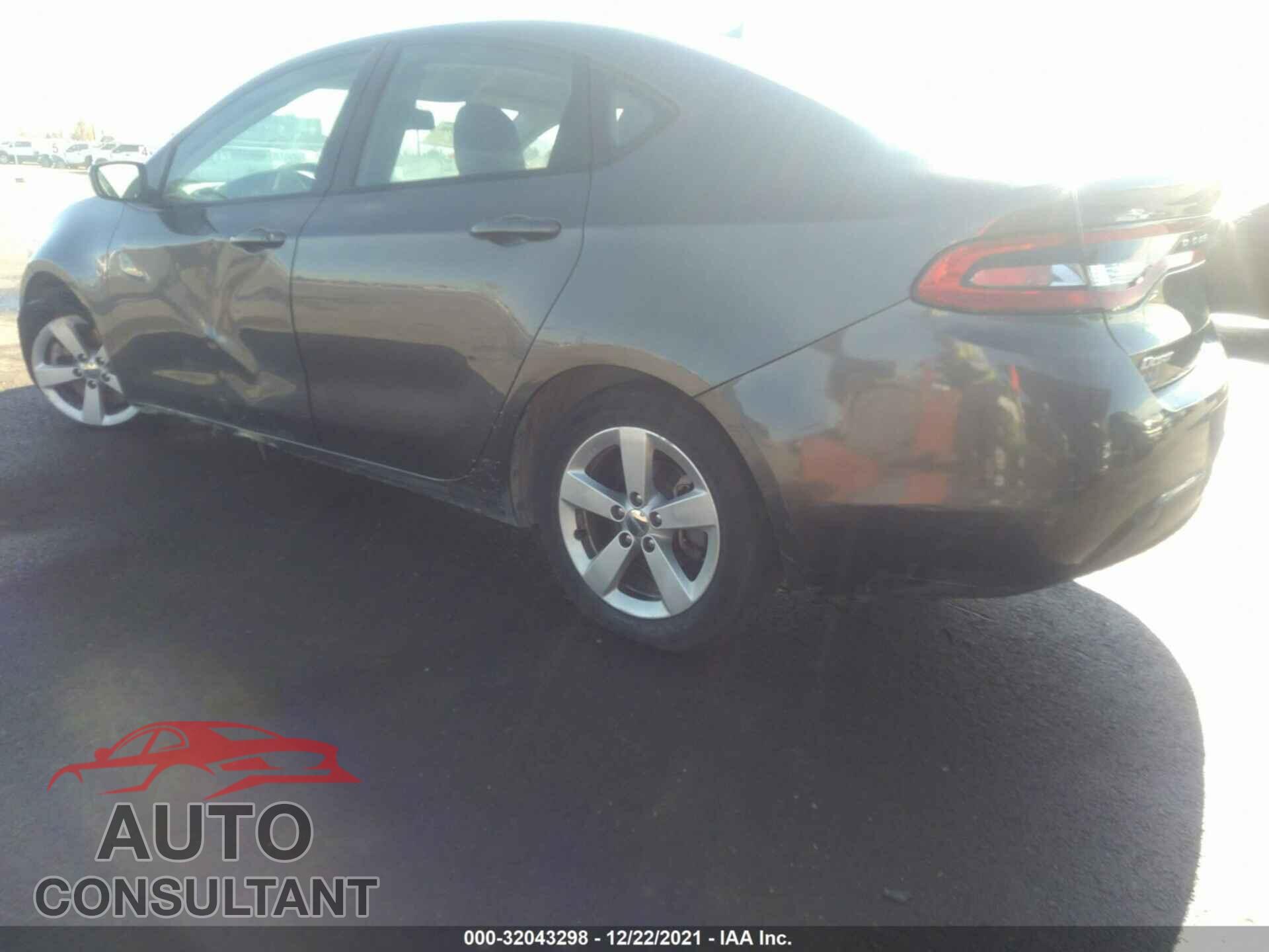 DODGE DART 2016 - 1C3CDFBA6GD635063
