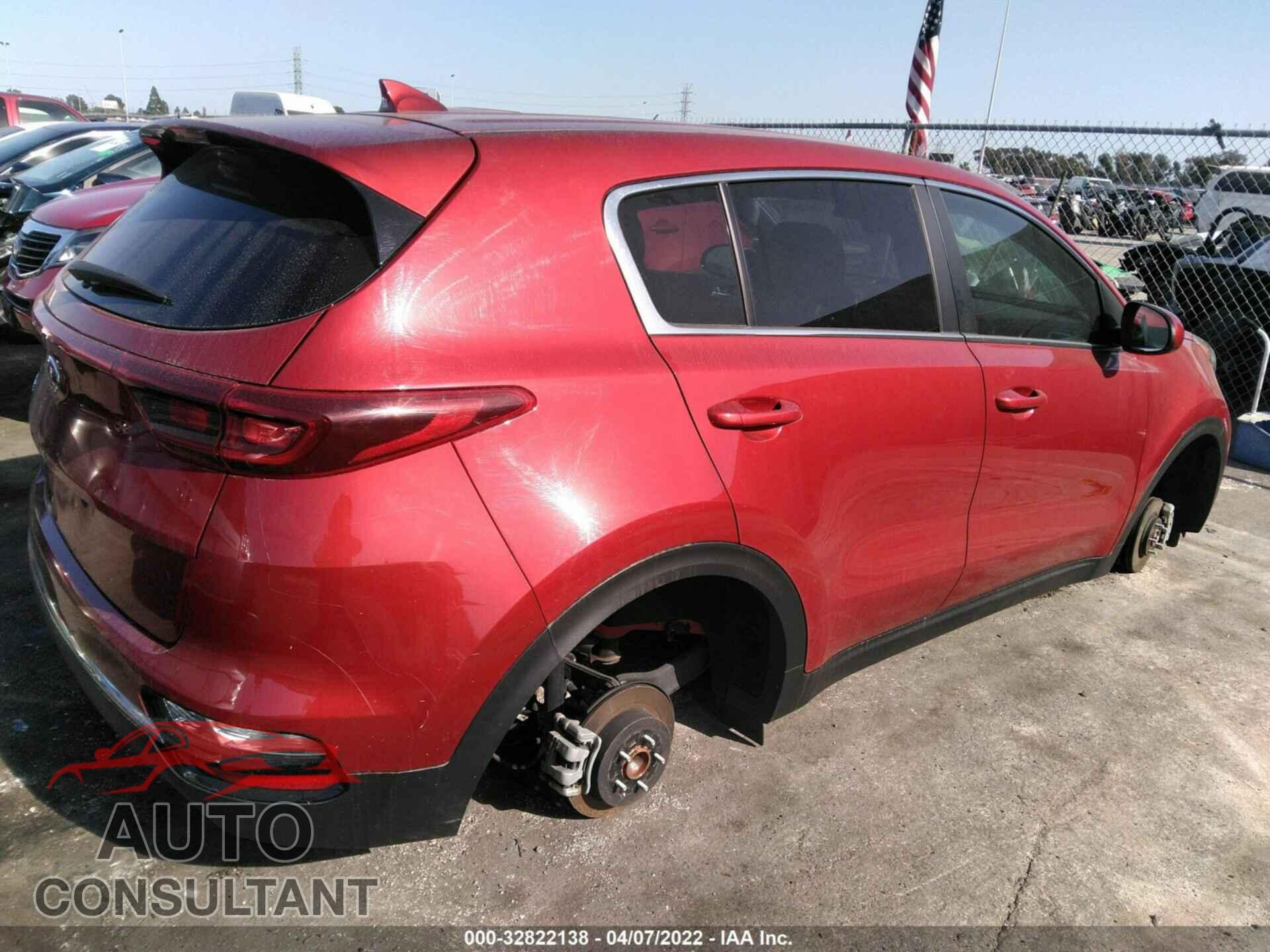 KIA SPORTAGE 2021 - KNDPM3AC9M7863146