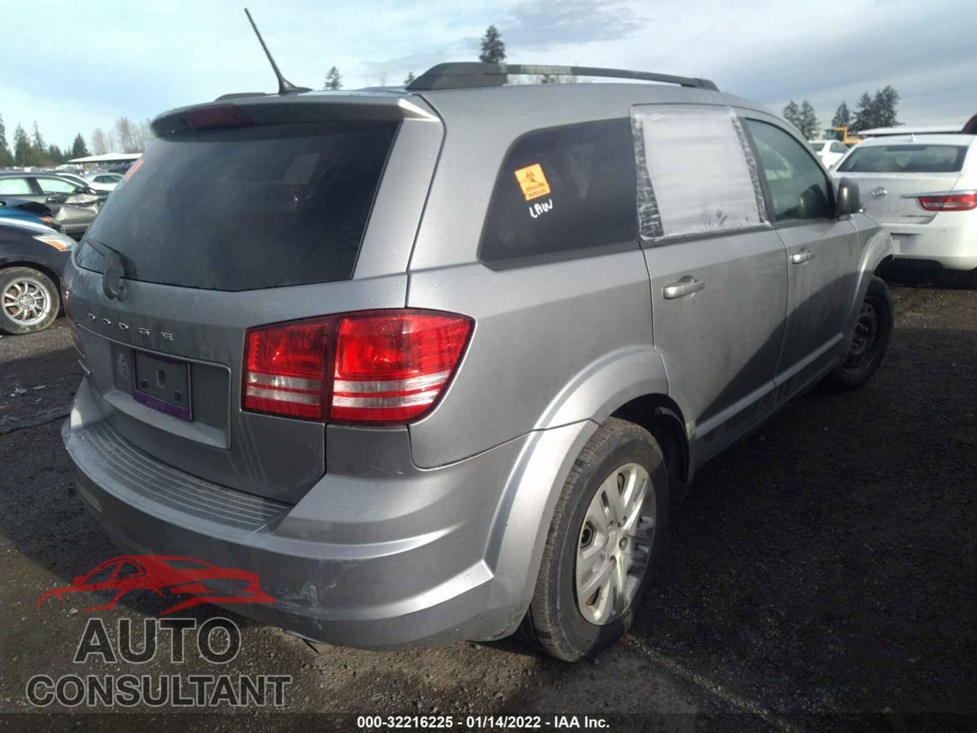 DODGE JOURNEY 2017 - 3C4PDCAB5HT622662