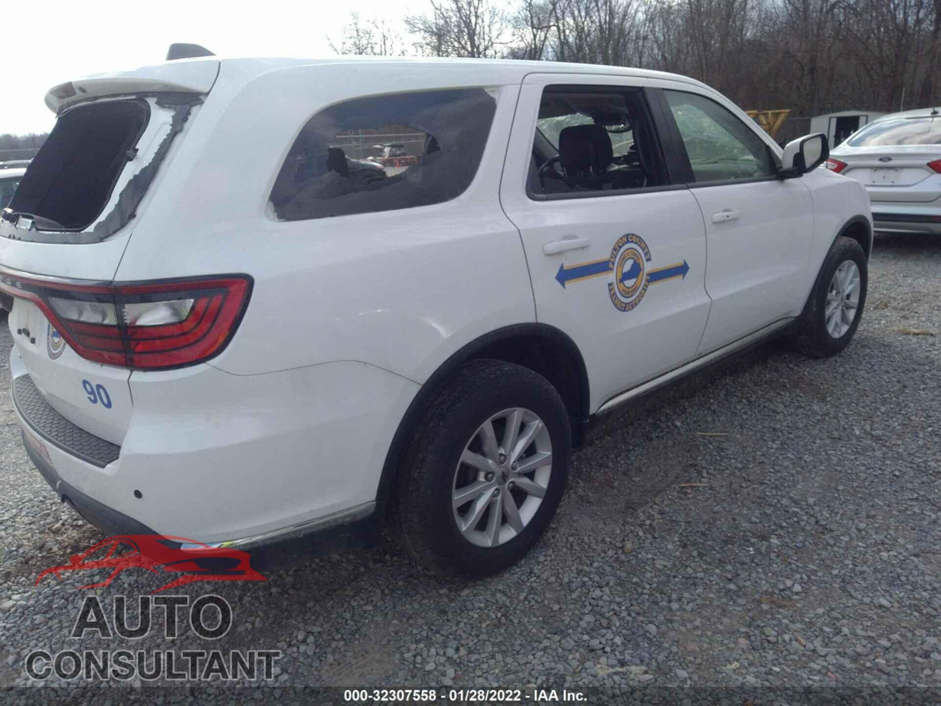 DODGE DURANGO 2019 - 1C4RDJAG6KC827614