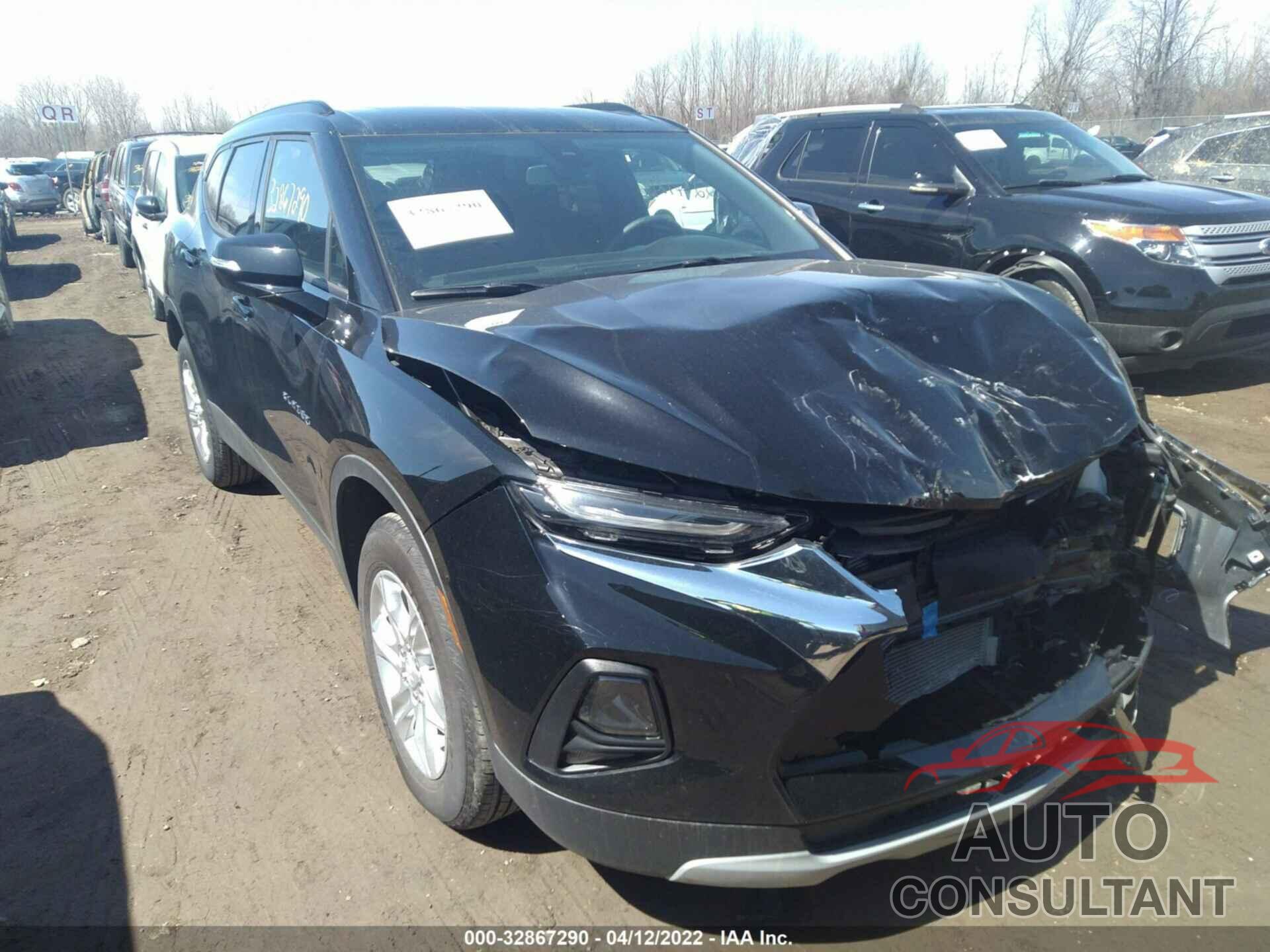 CHEVROLET BLAZER 2021 - 3GNKBCRS7MS570575