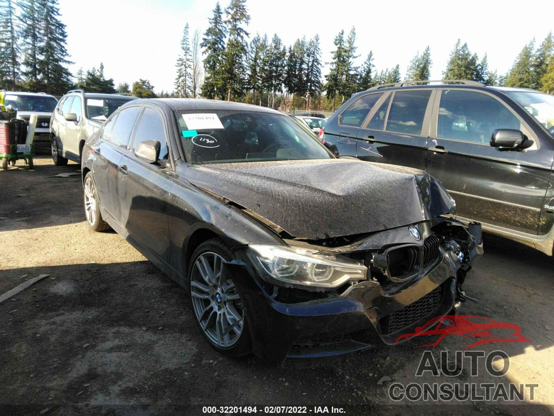 BMW 3 SERIES 2016 - WBA8B7C57GK487268