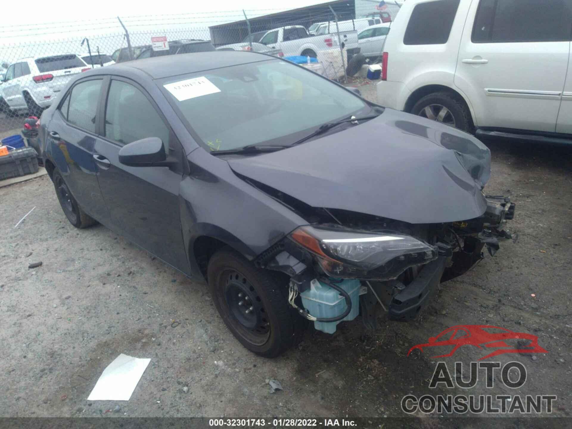 TOYOTA COROLLA 2017 - 5YFBURHE3HP724736