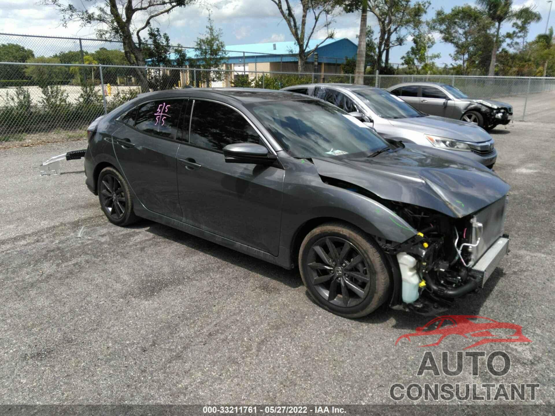 HONDA CIVIC HATCHBACK 2020 - SHHFK7H66LU203761