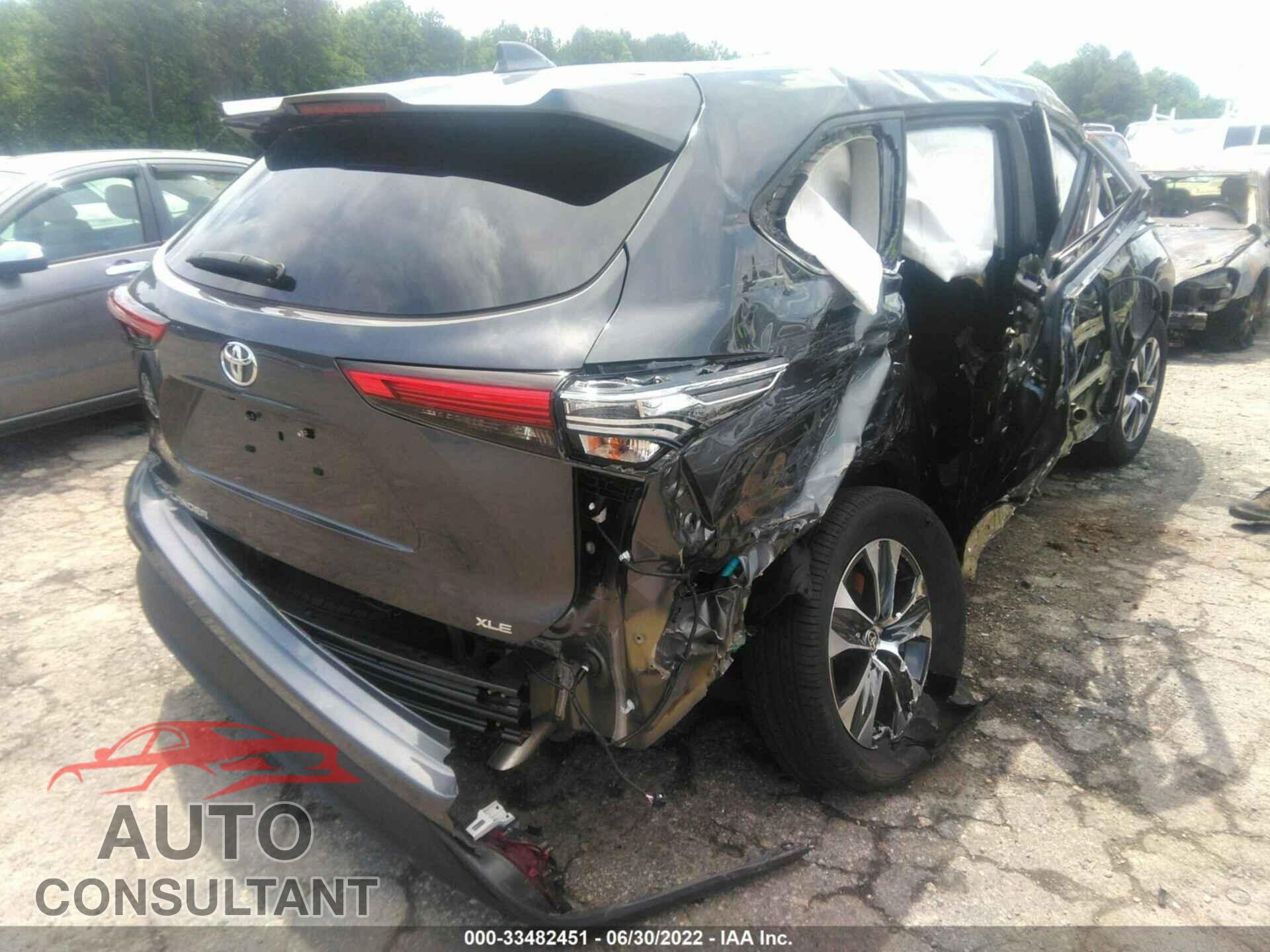 TOYOTA HIGHLANDER 2020 - 5TDGZRAH3LS509658