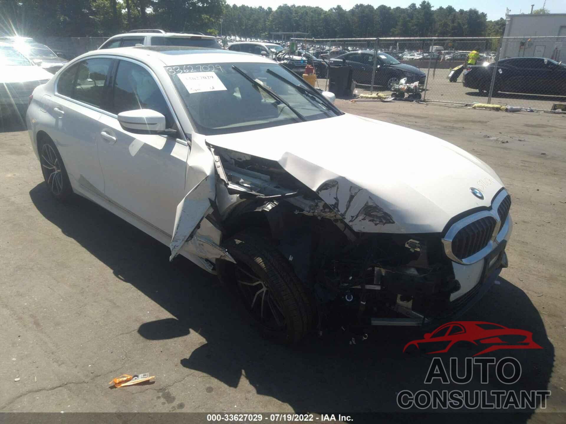 BMW 3 SERIES 2021 - 3MW5R7J0XM8B68109