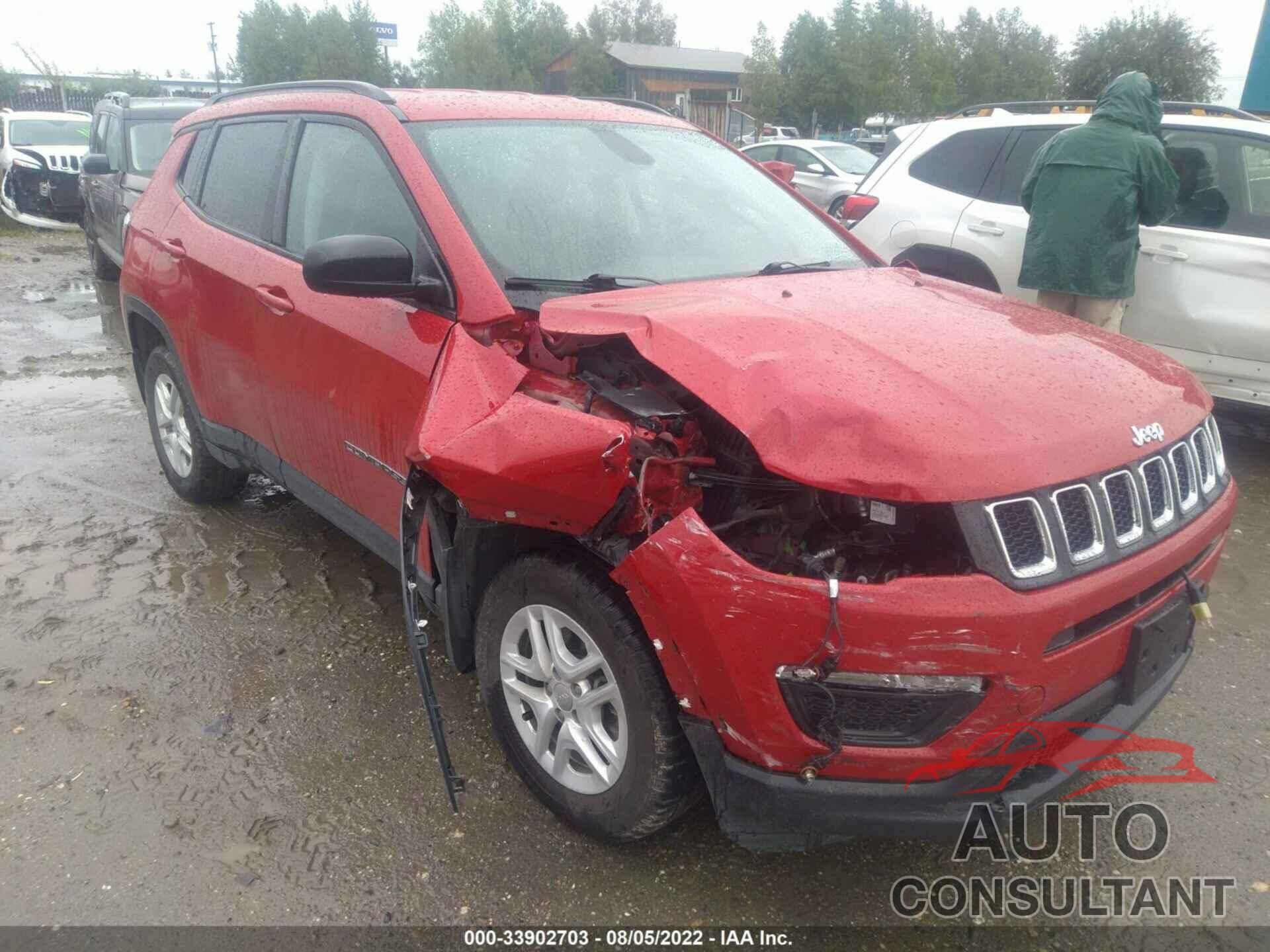 JEEP COMPASS 2018 - 3C4NJDAB8JT248883