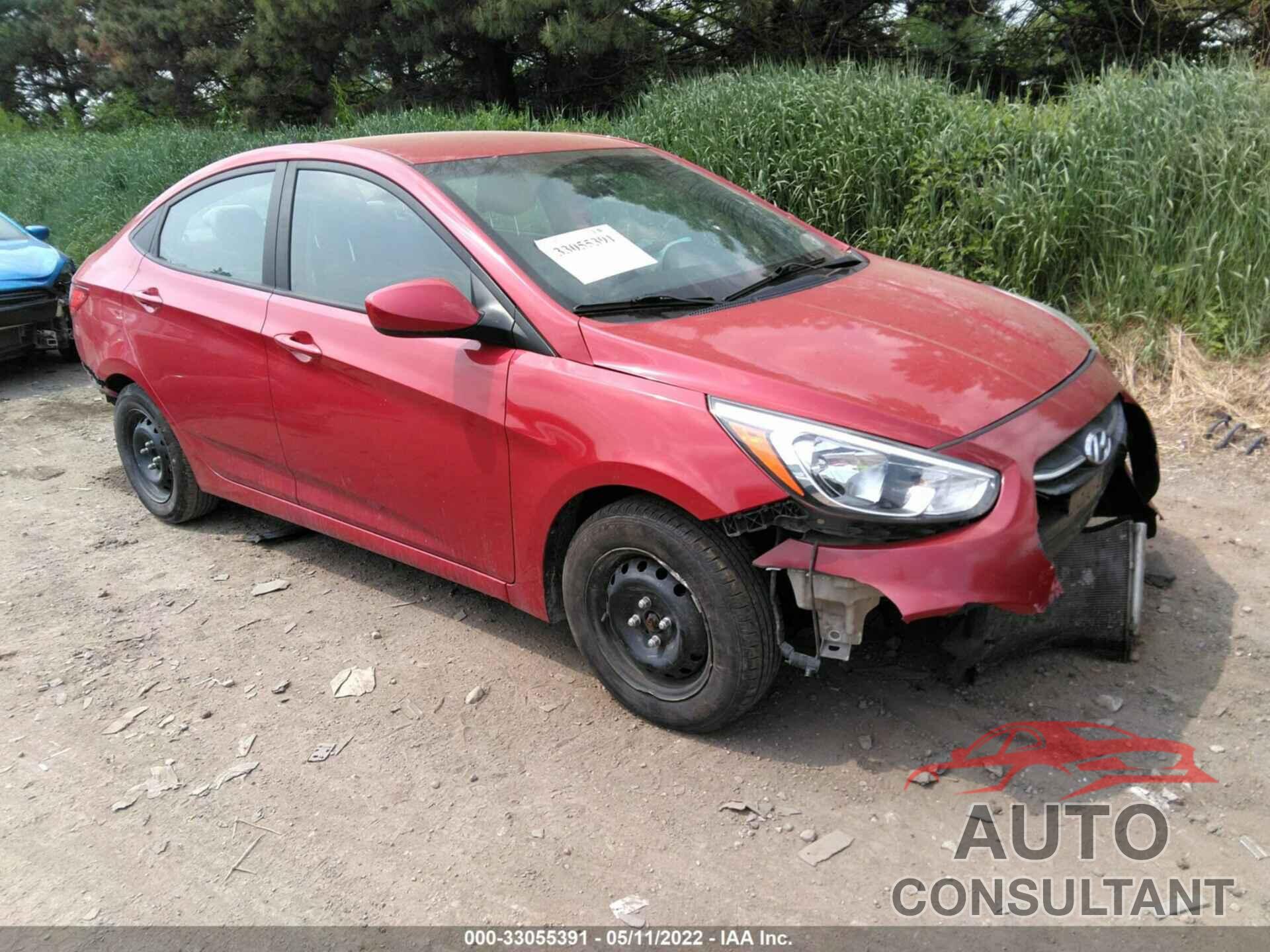 HYUNDAI ACCENT 2016 - KMHCT4AE7GU127204