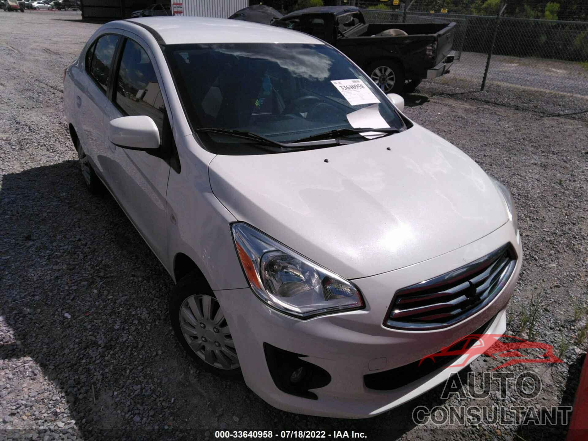 MITSUBISHI MIRAGE G4 2018 - ML32F3FJ5JHF07963