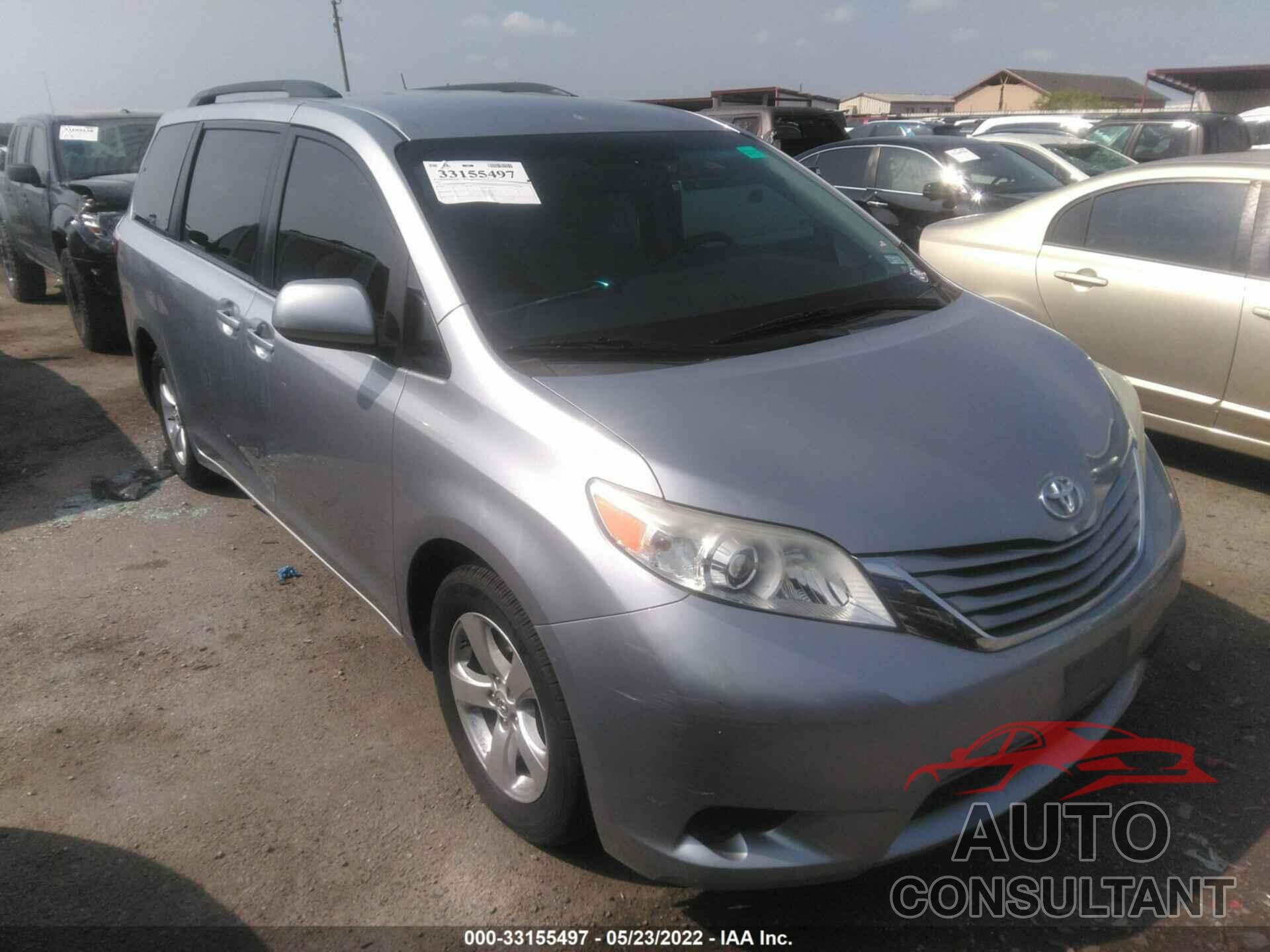 TOYOTA SIENNA 2017 - 5TDKZ3DC0HS793989