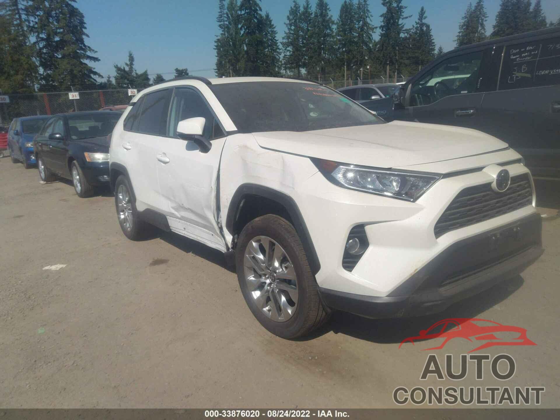 TOYOTA RAV4 2021 - 2T3A1RFV0MW202041