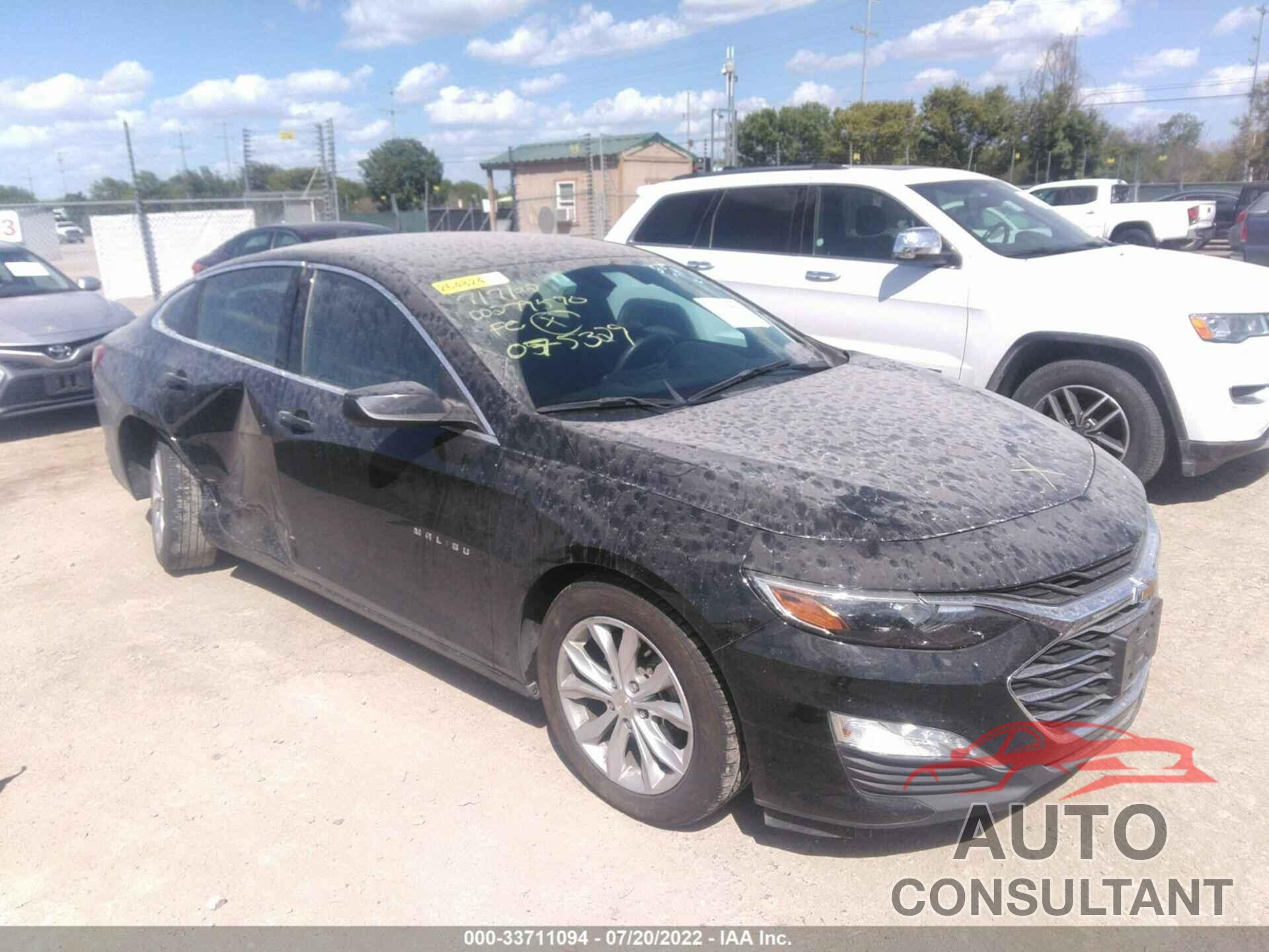 CHEVROLET MALIBU 2020 - 1G1ZD5STXLF075329