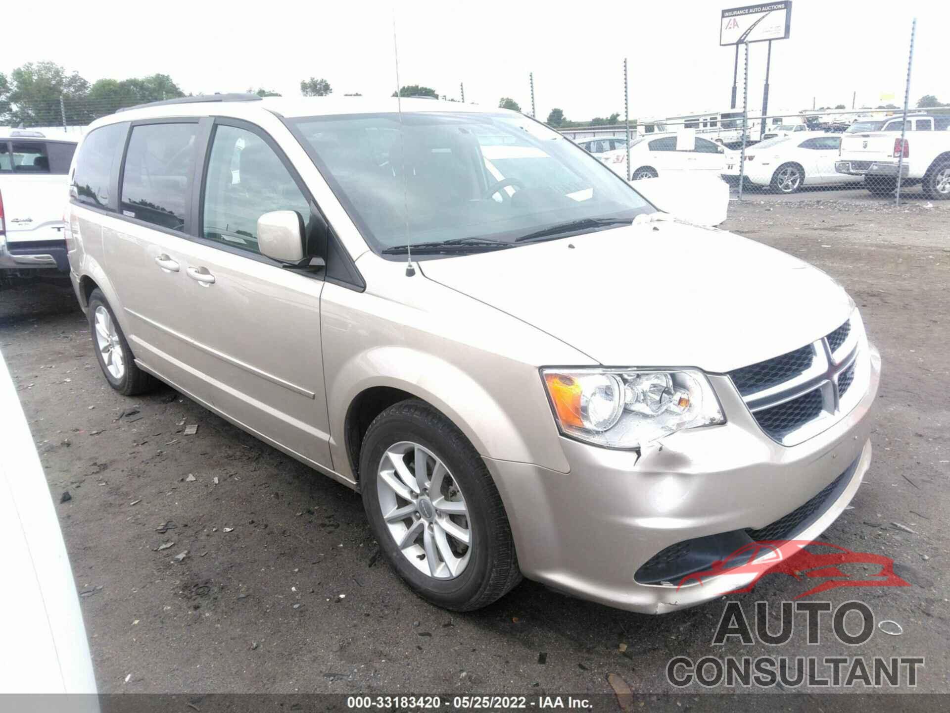 DODGE GRAND CARAVAN 2016 - 2C4RDGCG1GR180473