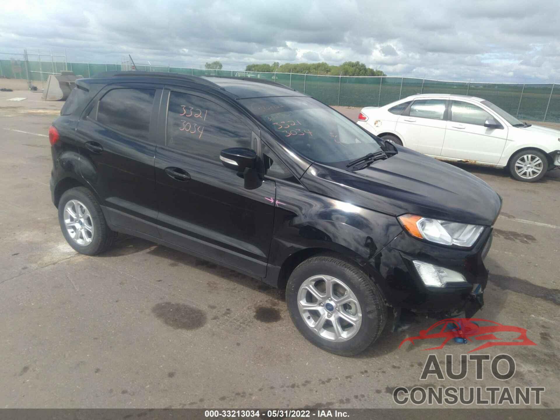 FORD ECOSPORT 2021 - MAJ6S3GL3MC431318