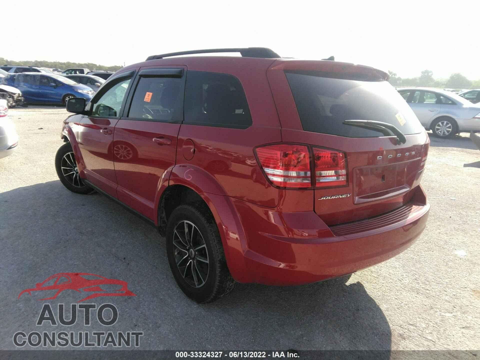 DODGE JOURNEY 2018 - 3C4PDCAB3JT167199