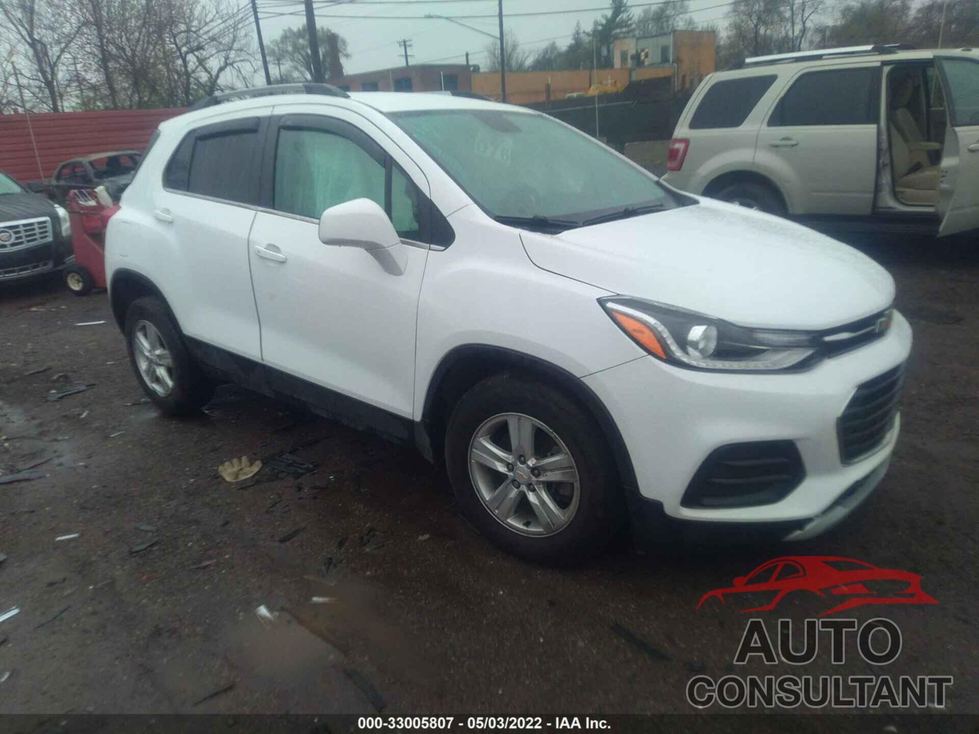 CHEVROLET TRAX 2020 - KL7CJLSB3LB334345