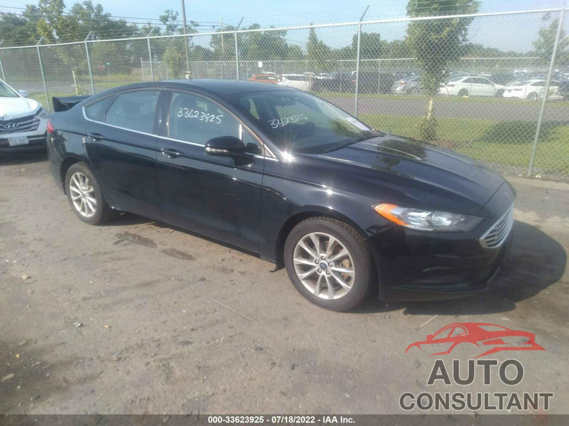 FORD FUSION 2017 - 3FA6P0H72HR153827