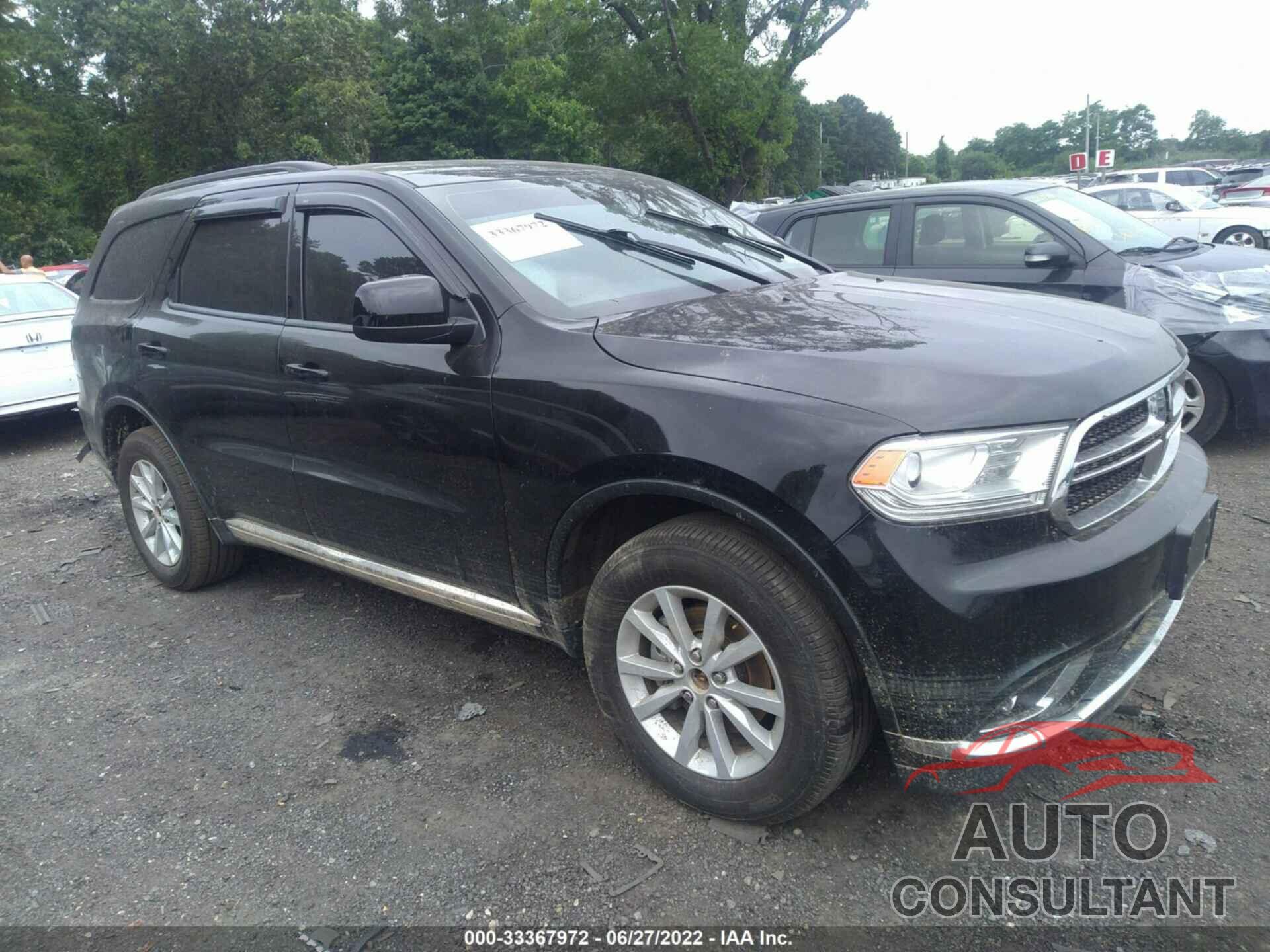 DODGE DURANGO 2020 - 1C4RDJAG0LC142316