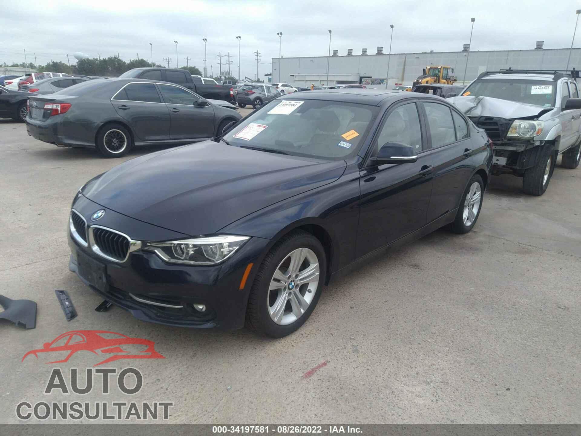 BMW 3 SERIES 2016 - WBA8E9G55GNT83003