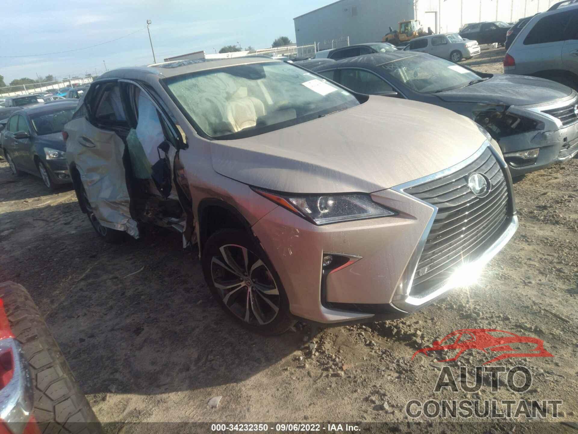 LEXUS RX 2017 - 2T2ZZMCA7HC062890