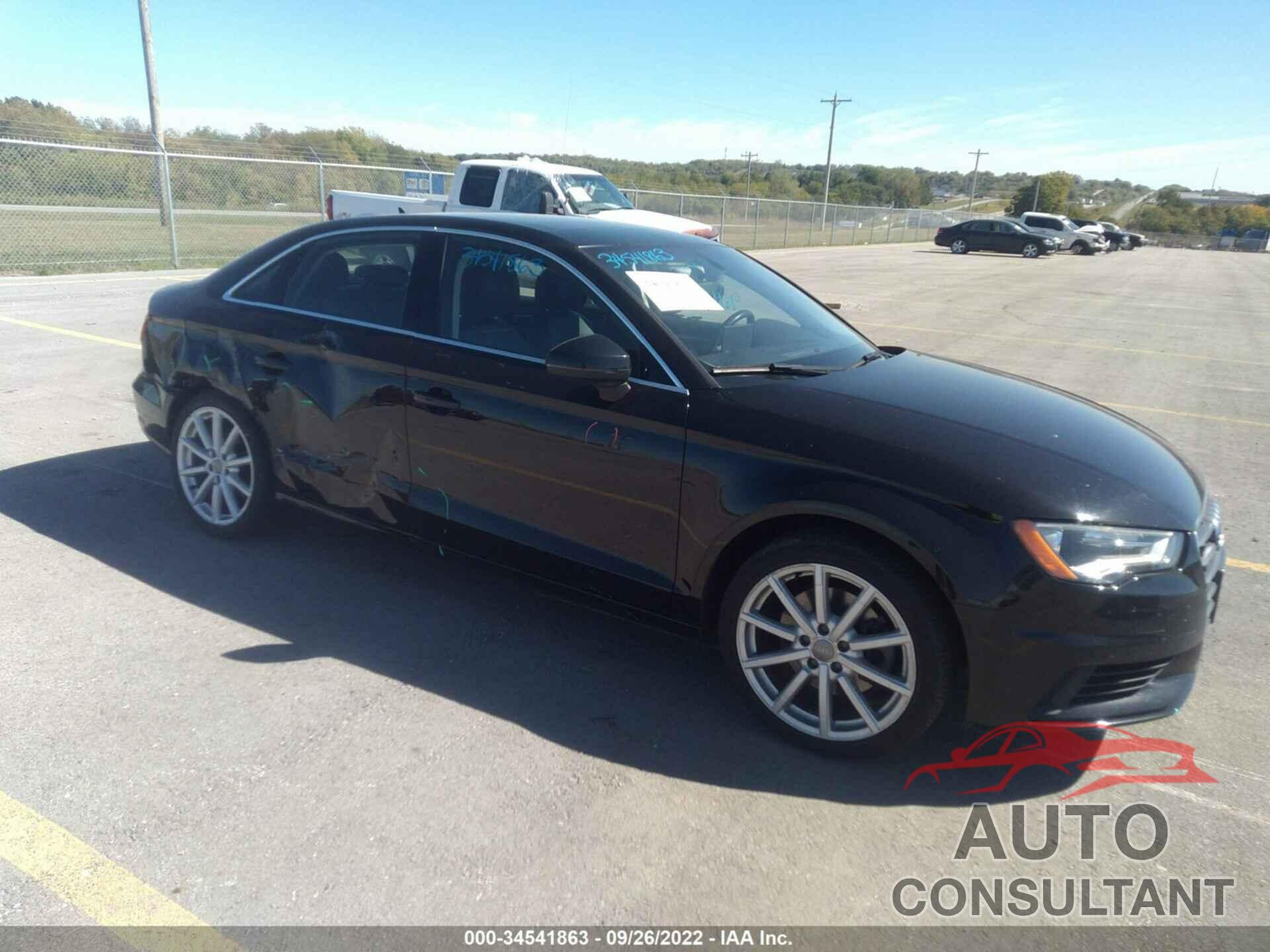 AUDI A3 2016 - WAUE8GFF1G1054735