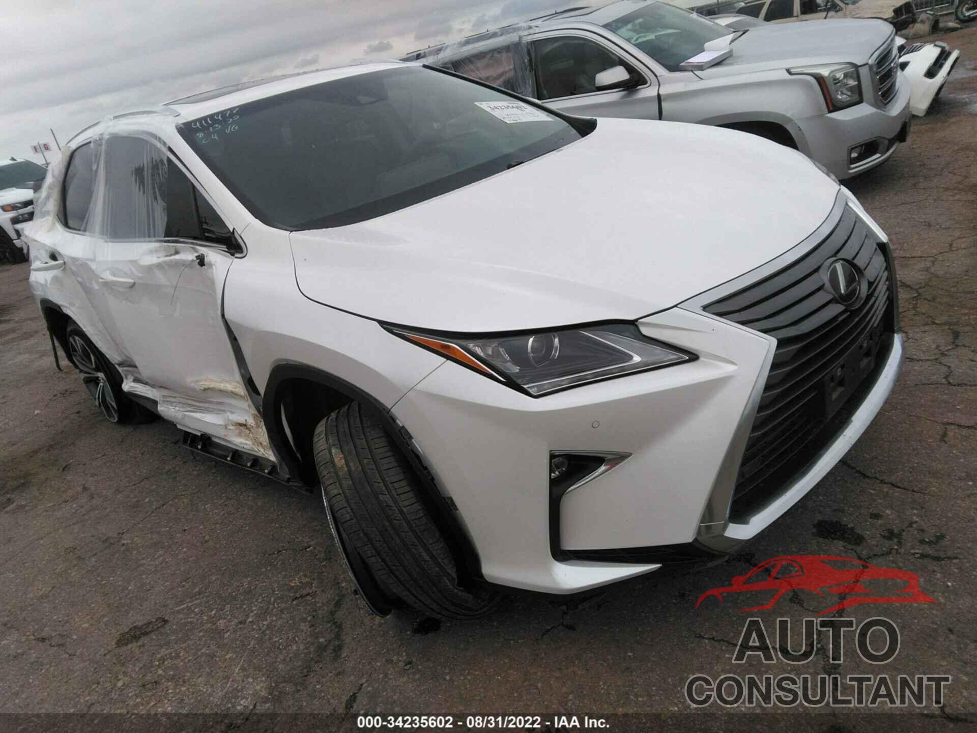 LEXUS RX 2017 - 2T2ZZMCA7HC036628