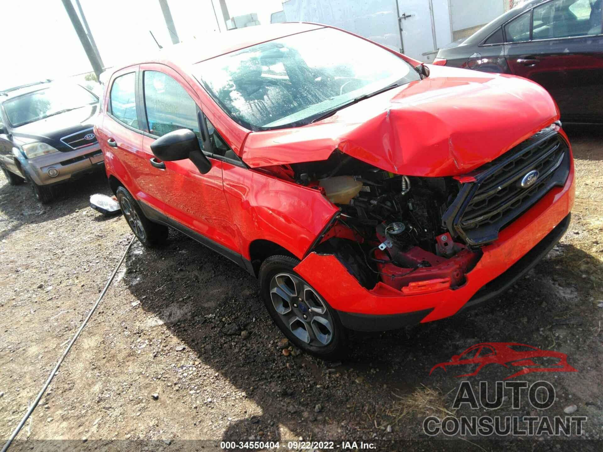 FORD ECOSPORT 2020 - MAJ6S3FL2LC387070