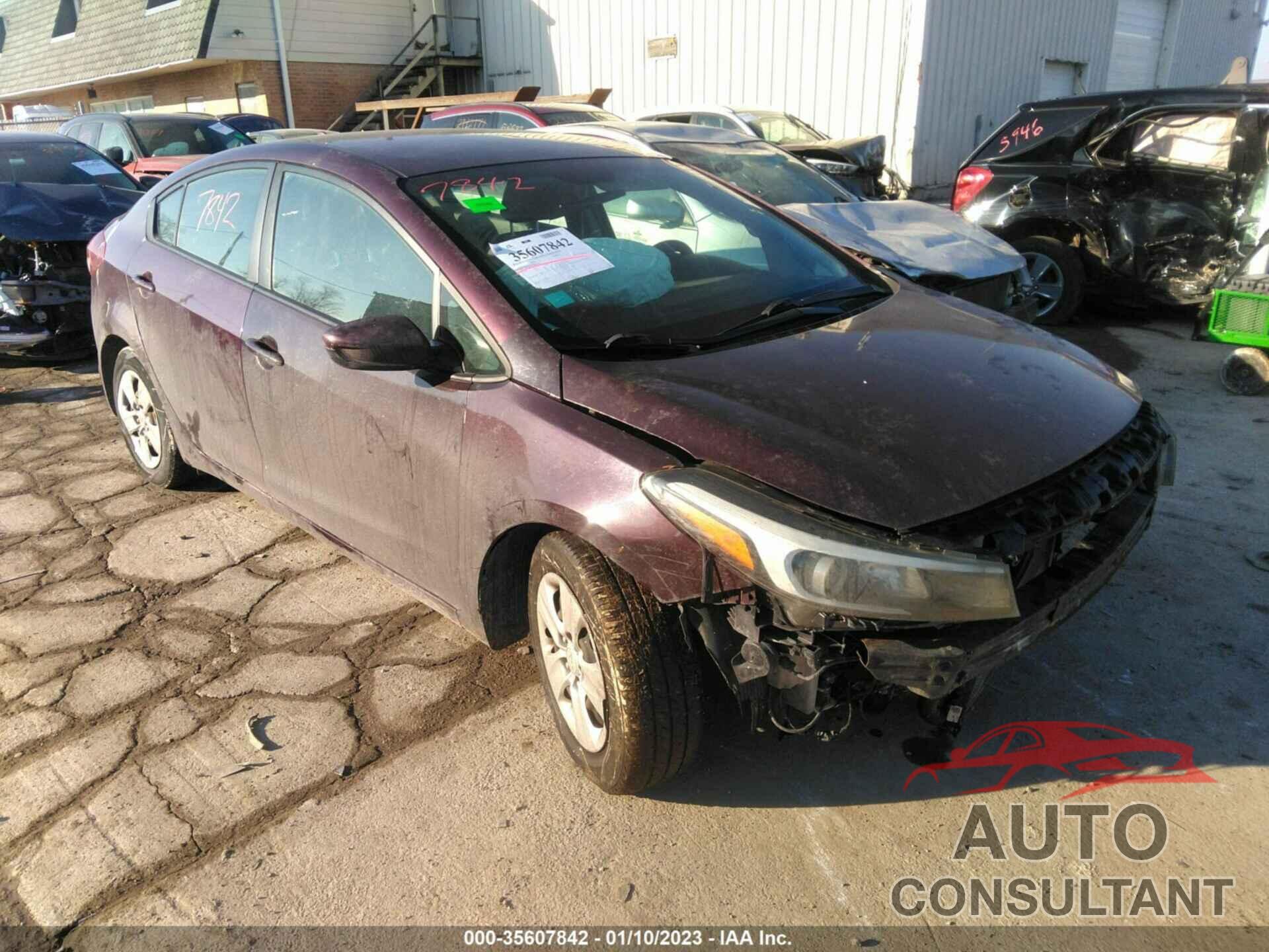 KIA FORTE 2017 - 3KPFK4A73HE110003