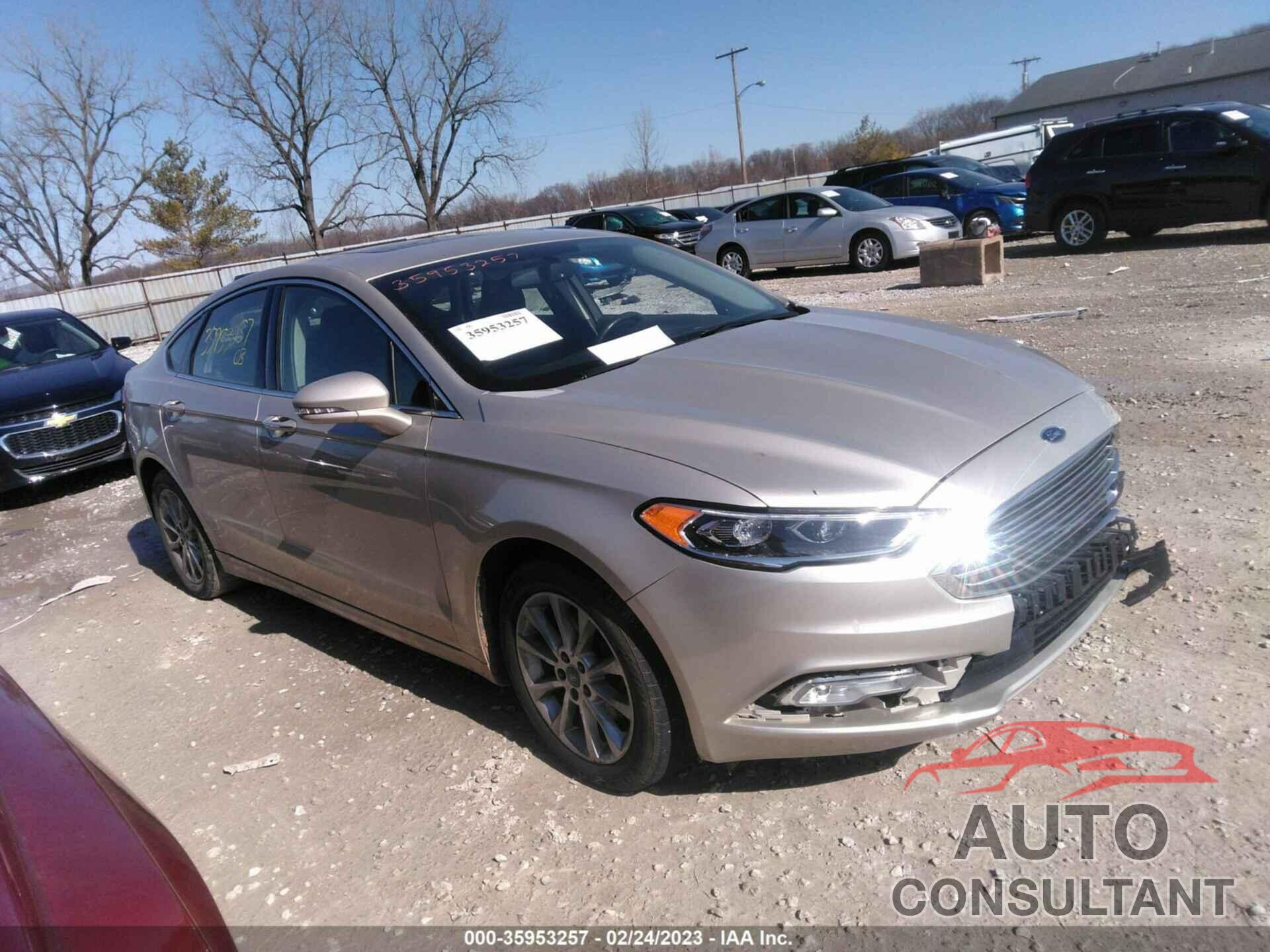 FORD FUSION 2017 - 3FA6P0HD1HR245565
