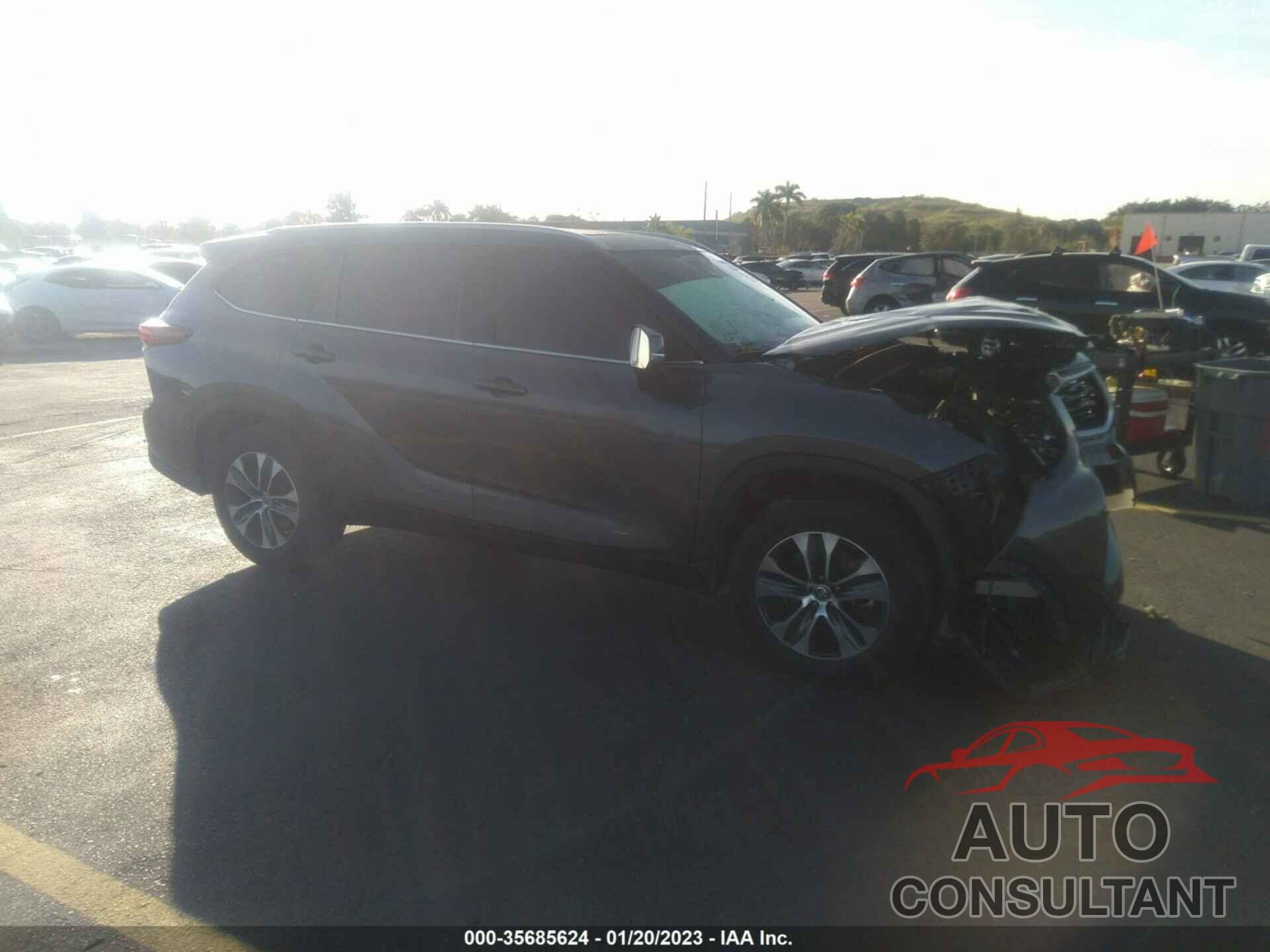TOYOTA HIGHLANDER 2022 - 5TDGARAH2NS510424