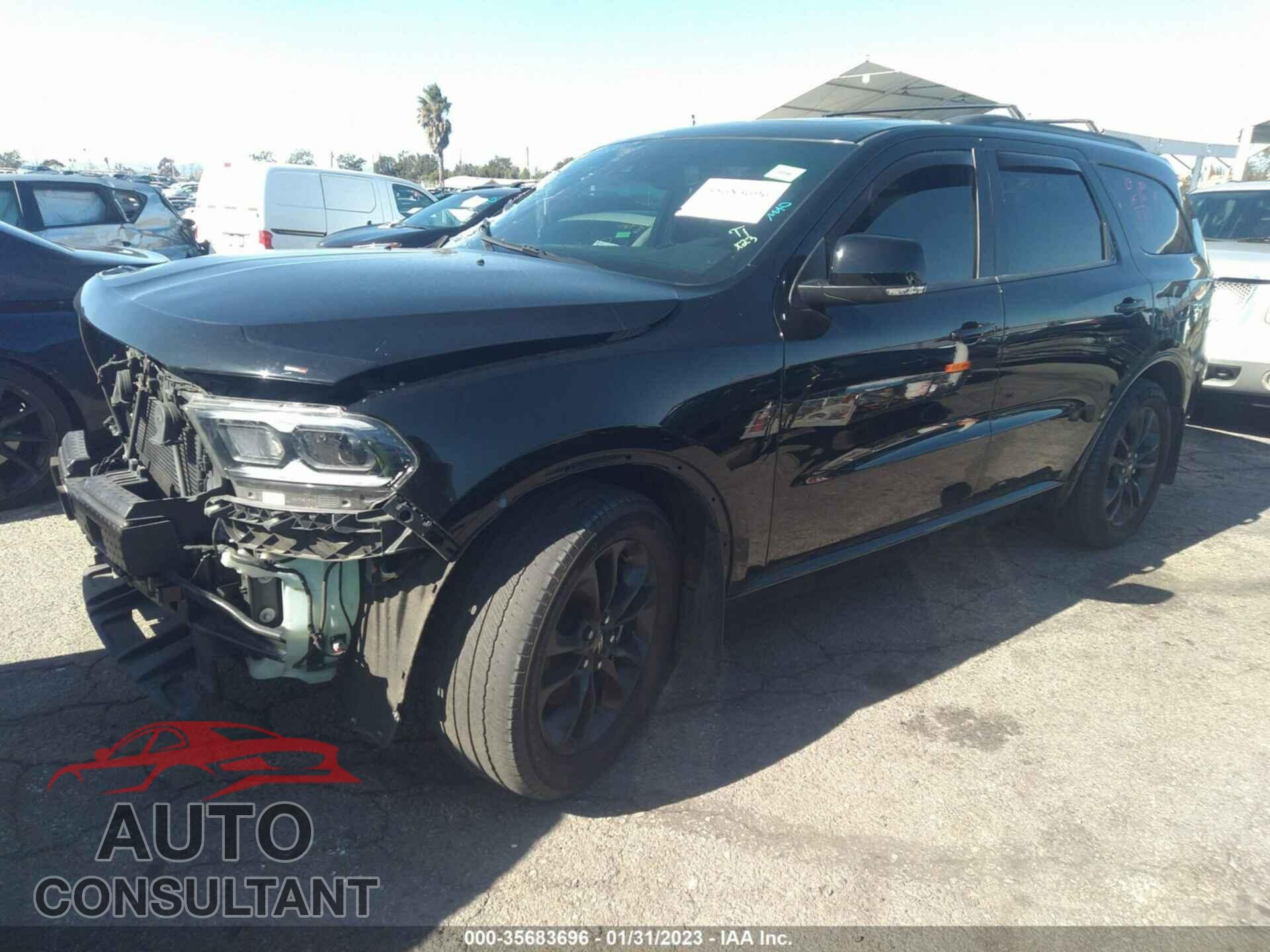 DODGE DURANGO 2021 - 1C4RDHDGXMC544222