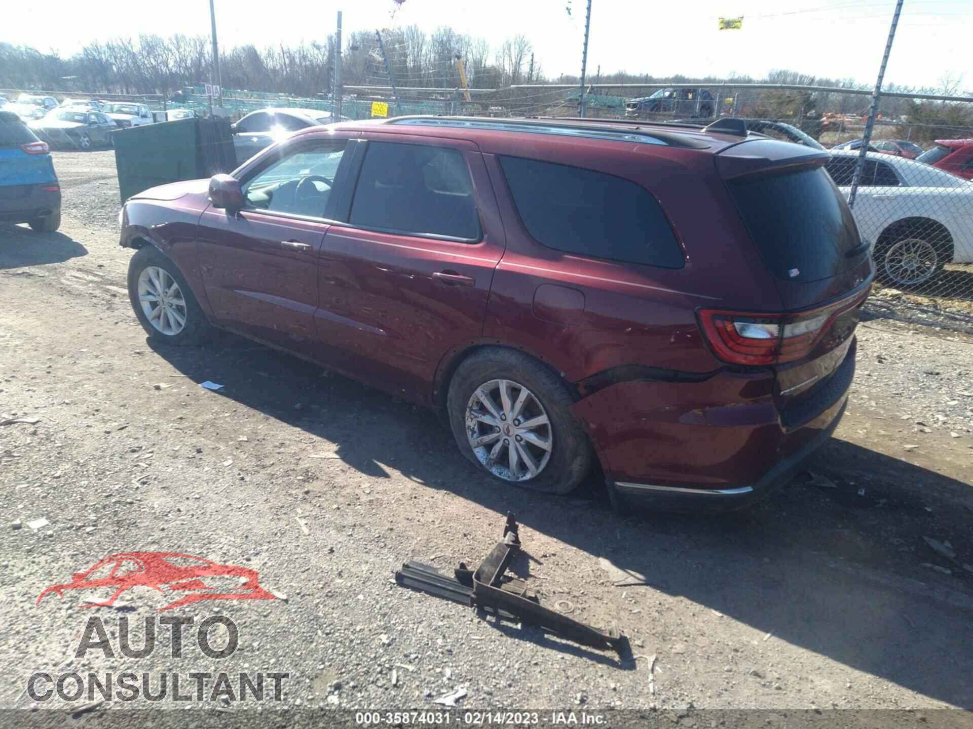 DODGE DURANGO 2019 - 1C4RDHAG7KC550206