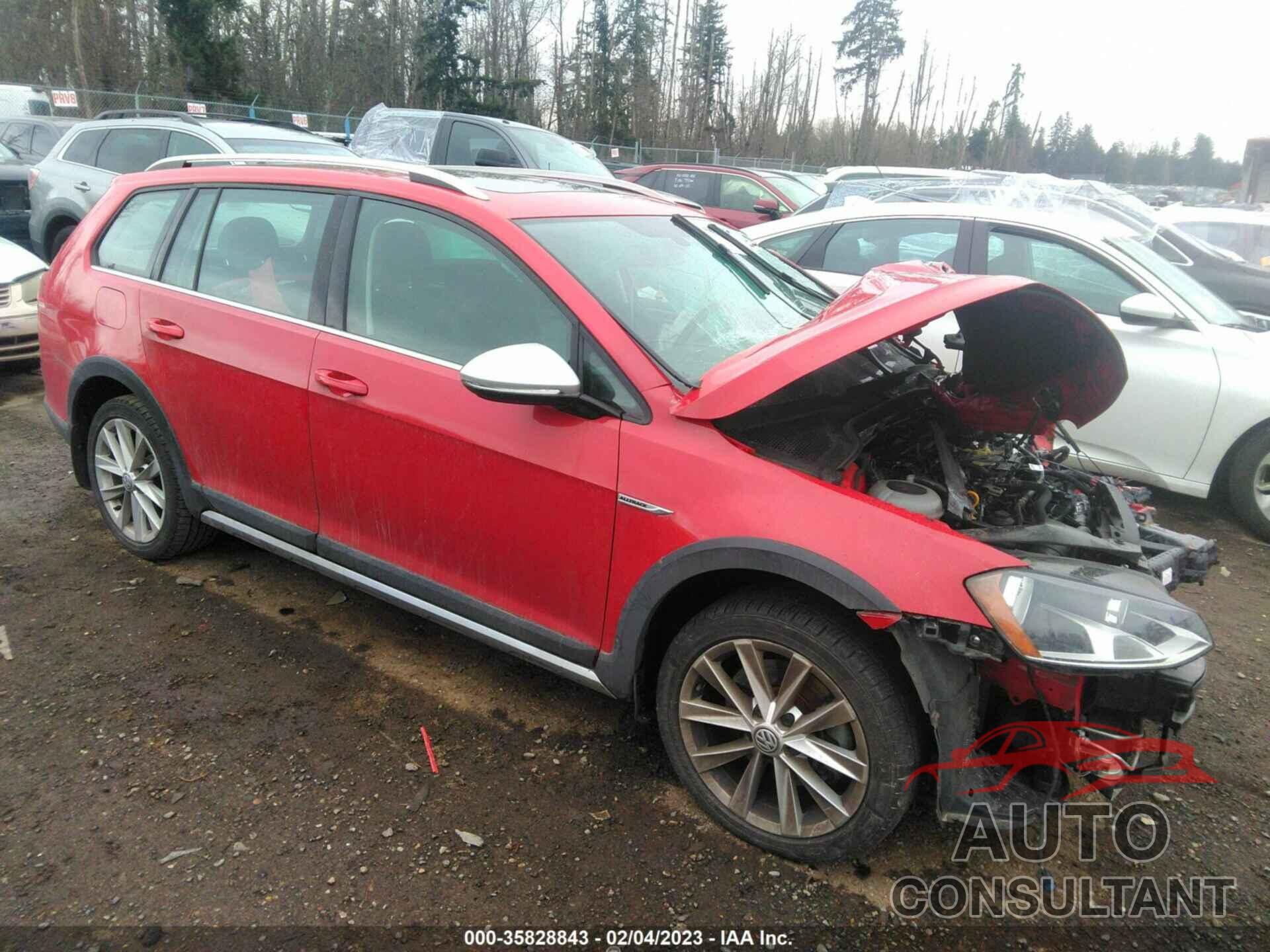 VOLKSWAGEN GOLF ALLTRACK 2017 - 3VWH17AU9HM521041