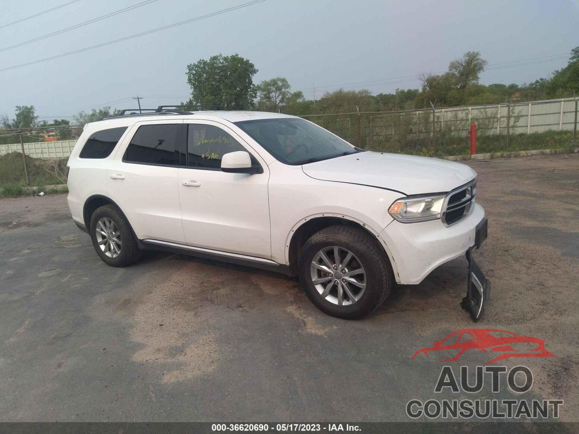 DODGE DURANGO 2016 - 1C4RDJAG2GC341504